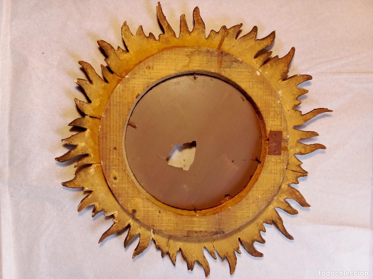Antig&uuml;edades: ESPEJO CON FORMA DE SOL SIGLO 17 - Foto 3