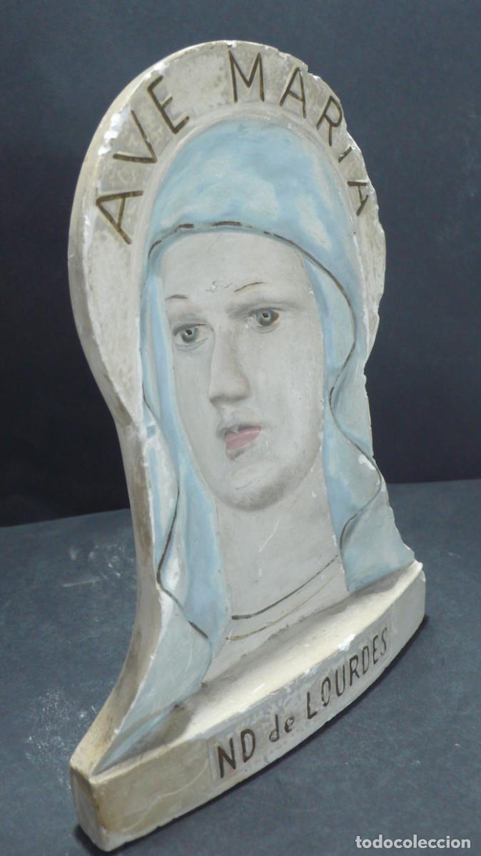 Antig&uuml;edades: ANTIGUA VIRGEN DE LOURDES - Foto 3