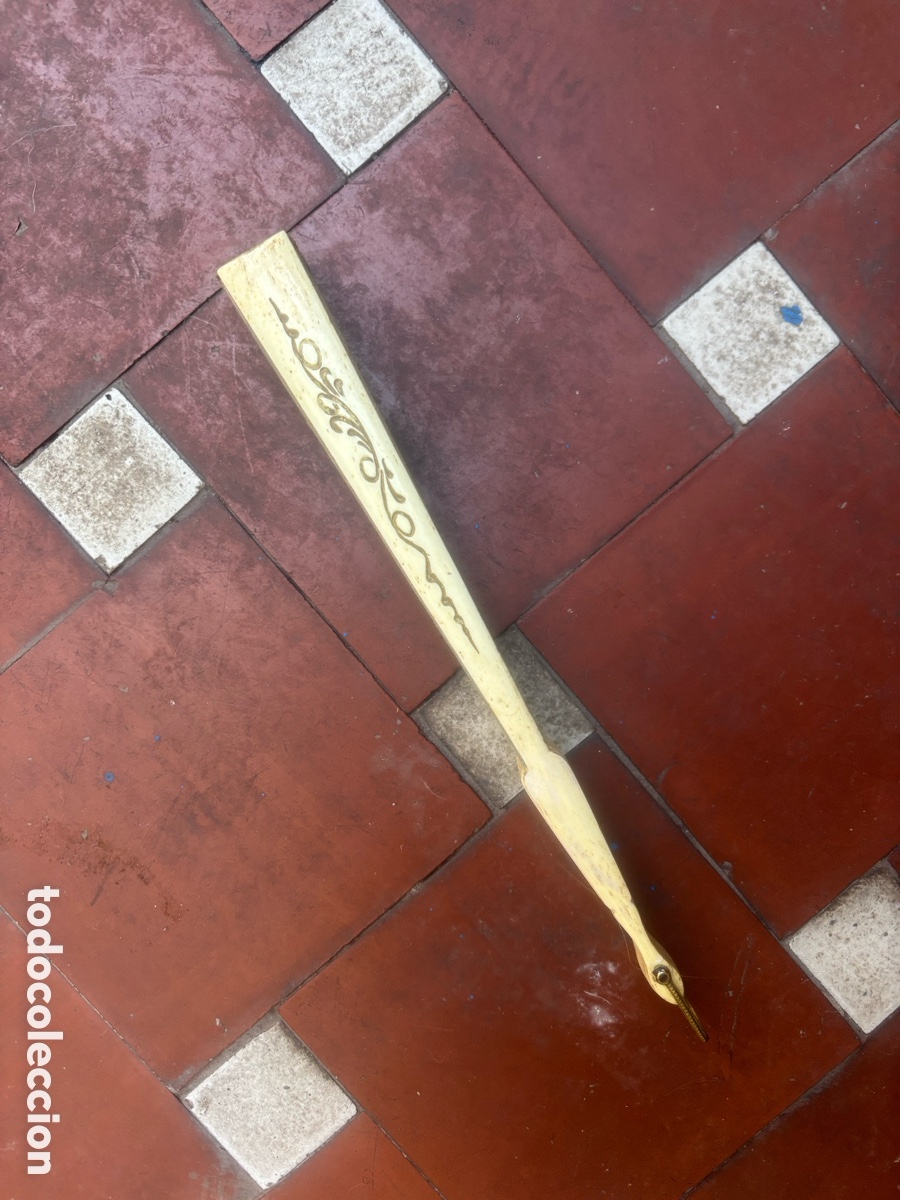 Antig&uuml;edades: BELL&Iacute;SIMO ABANICO ROM&Aacute;NTICO ANTIGUO - Foto 10