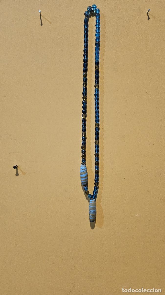 Antig&uuml;edades: collar en cristal de murano a&ntilde;os 80 - Foto 1