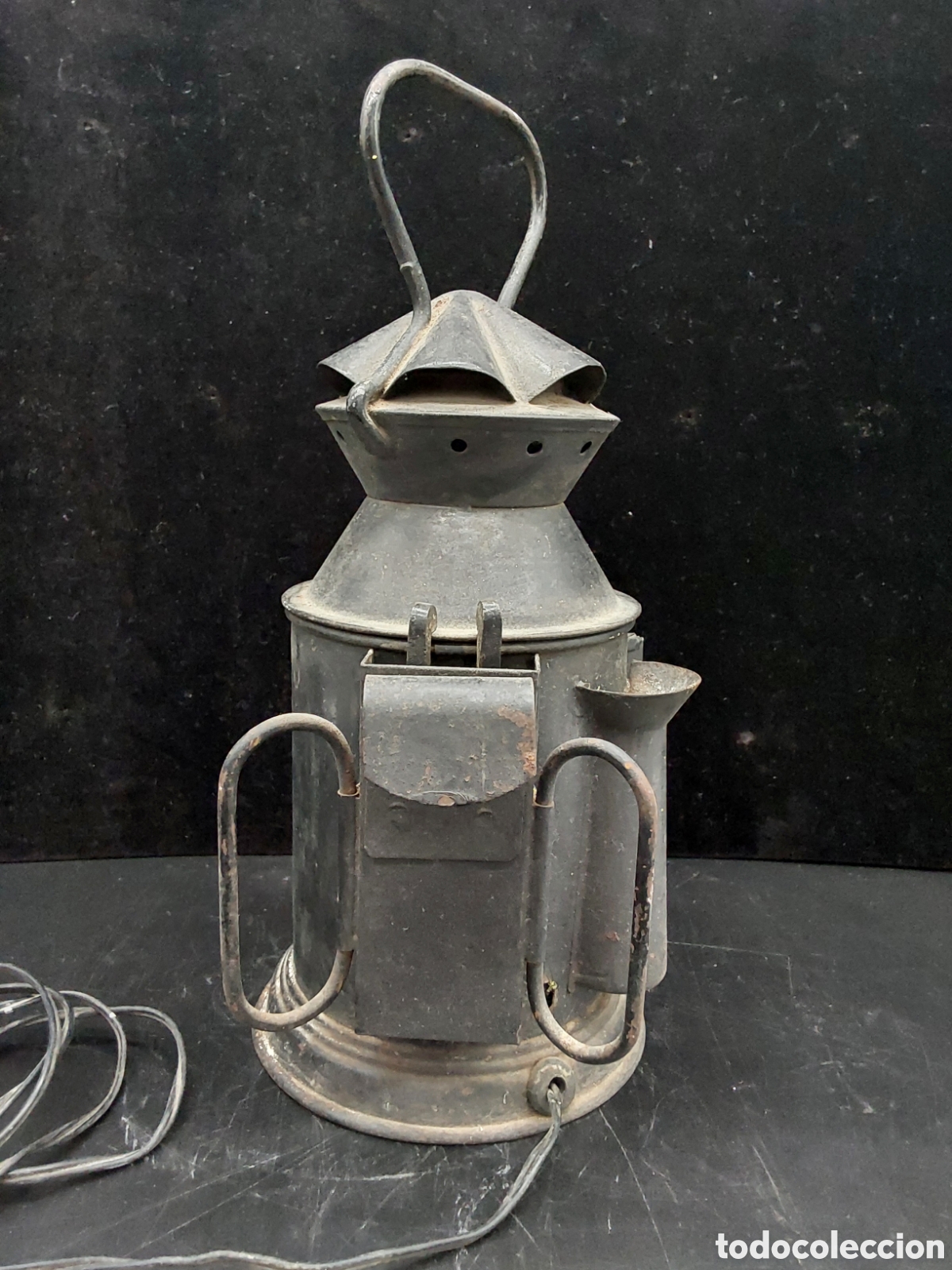 Antig&uuml;edades: Farol de ferroviario - Foto 3