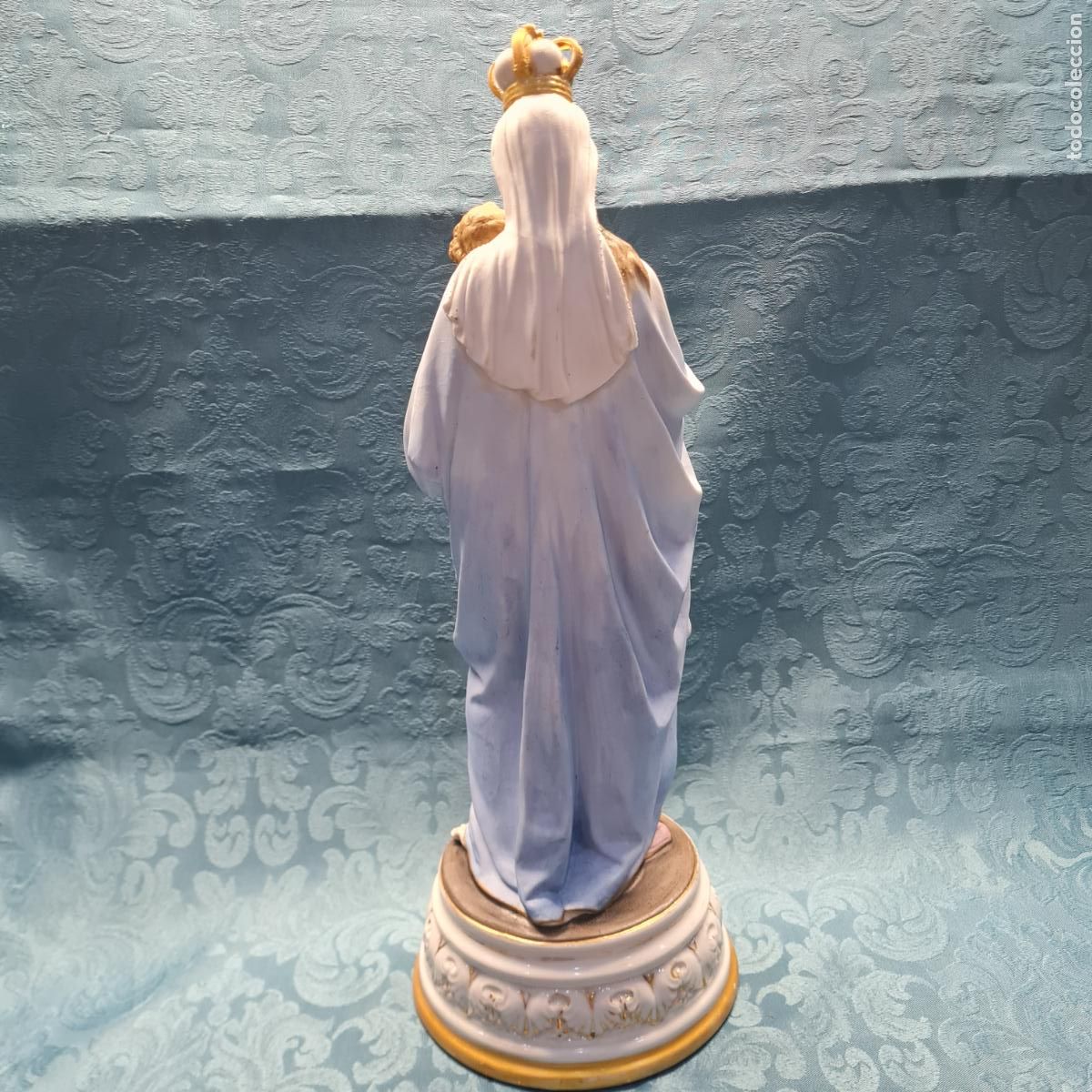 Antig&uuml;edades: VIRGEN CON NI&Ntilde;O EN BRAZOS - Foto 7
