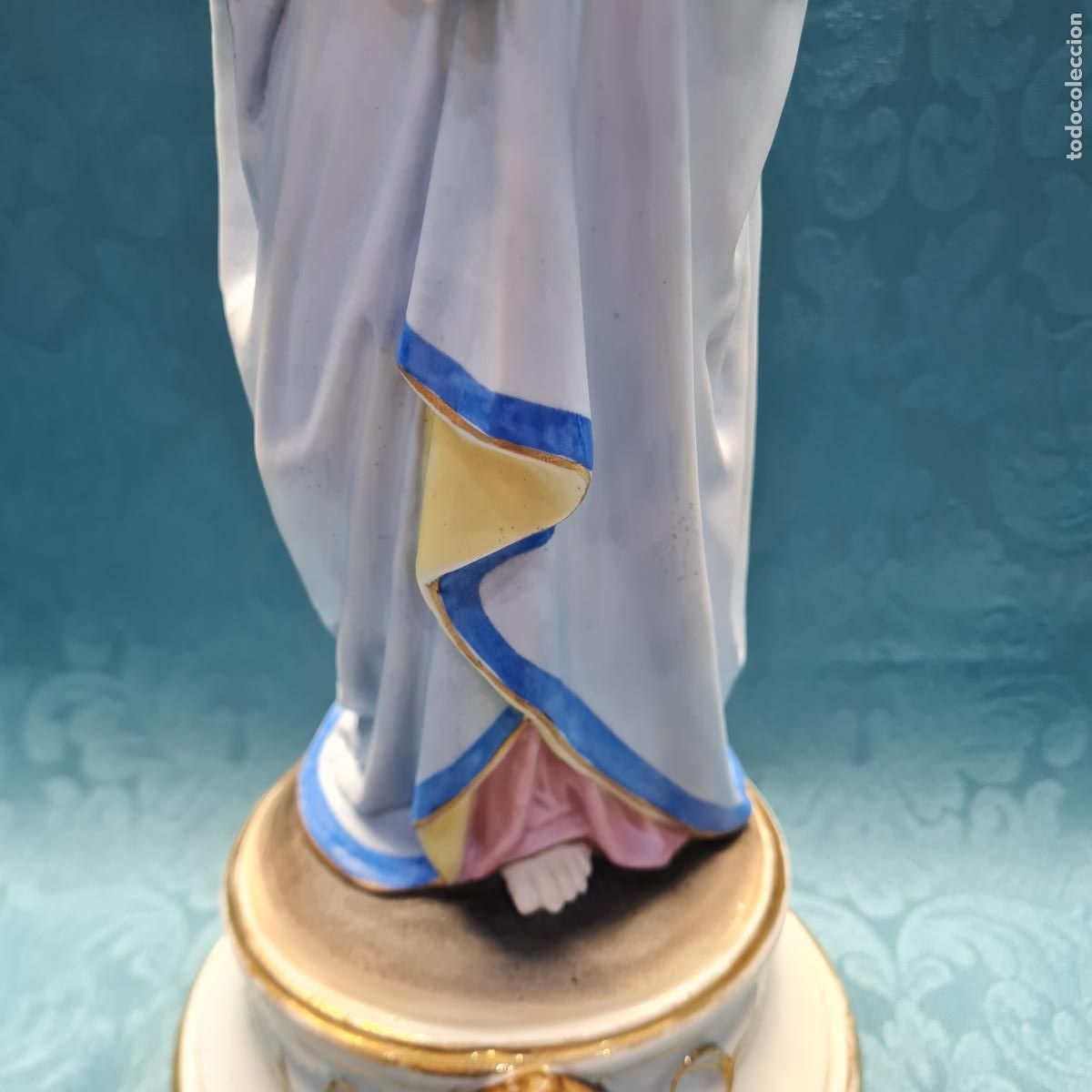 Antig&uuml;edades: VIRGEN CON NI&Ntilde;O EN BRAZOS - Foto 4