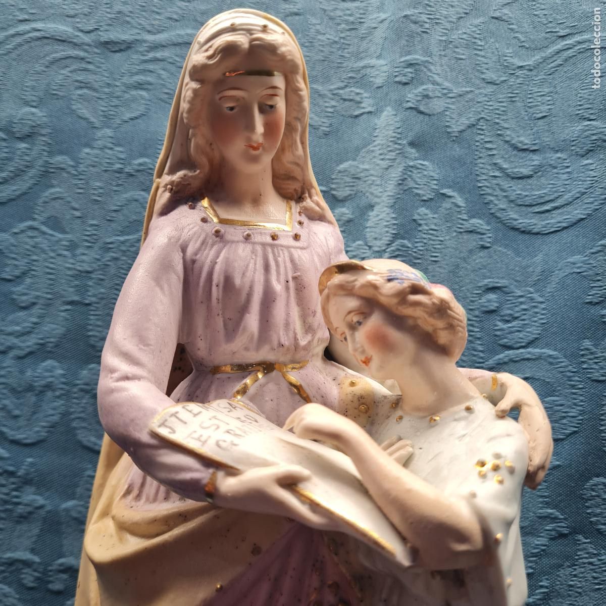 Antig&uuml;edades: SANTA ANA CON VIRGEN NI&Ntilde;A. - Foto 2