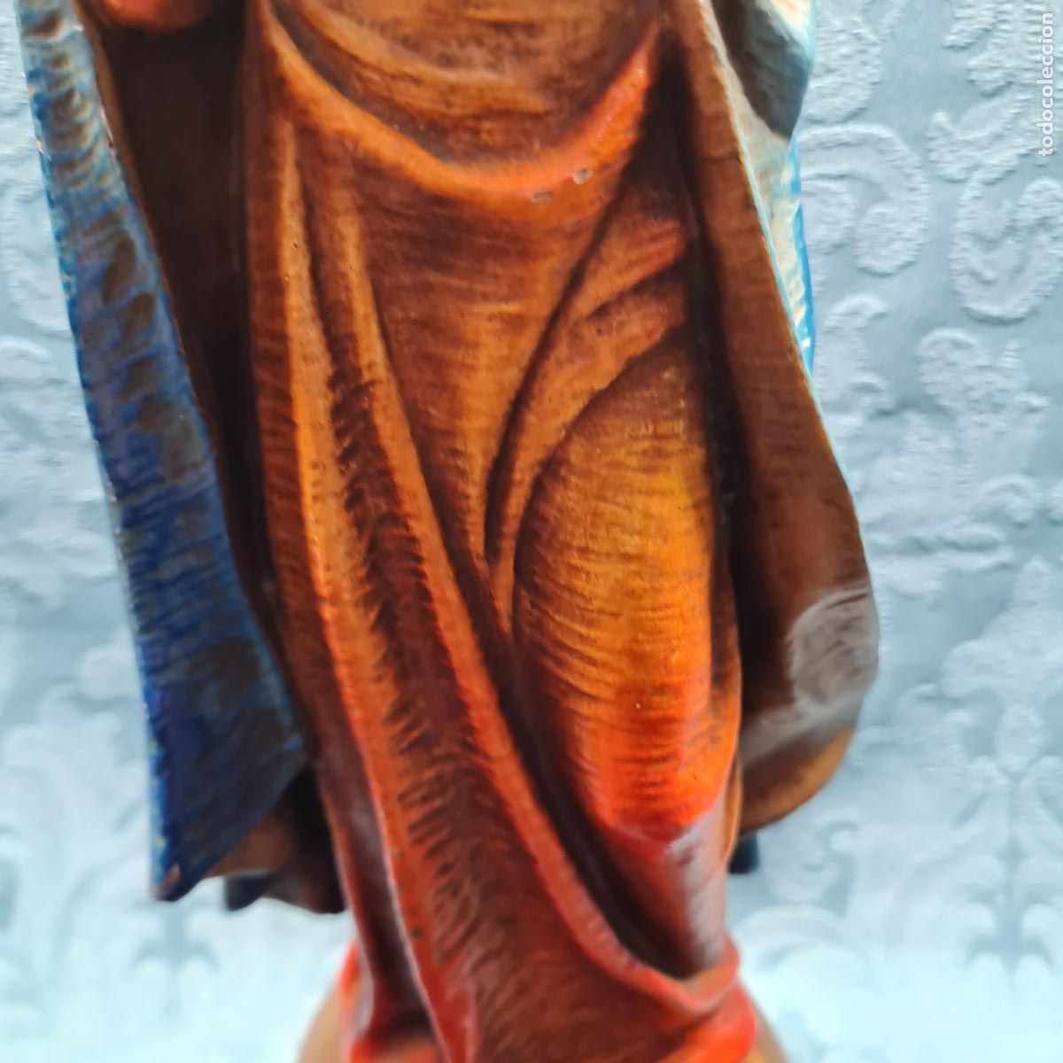 Antig&uuml;edades: VIRGEN CON NI&Ntilde;O EN BRAZOS - Foto 3