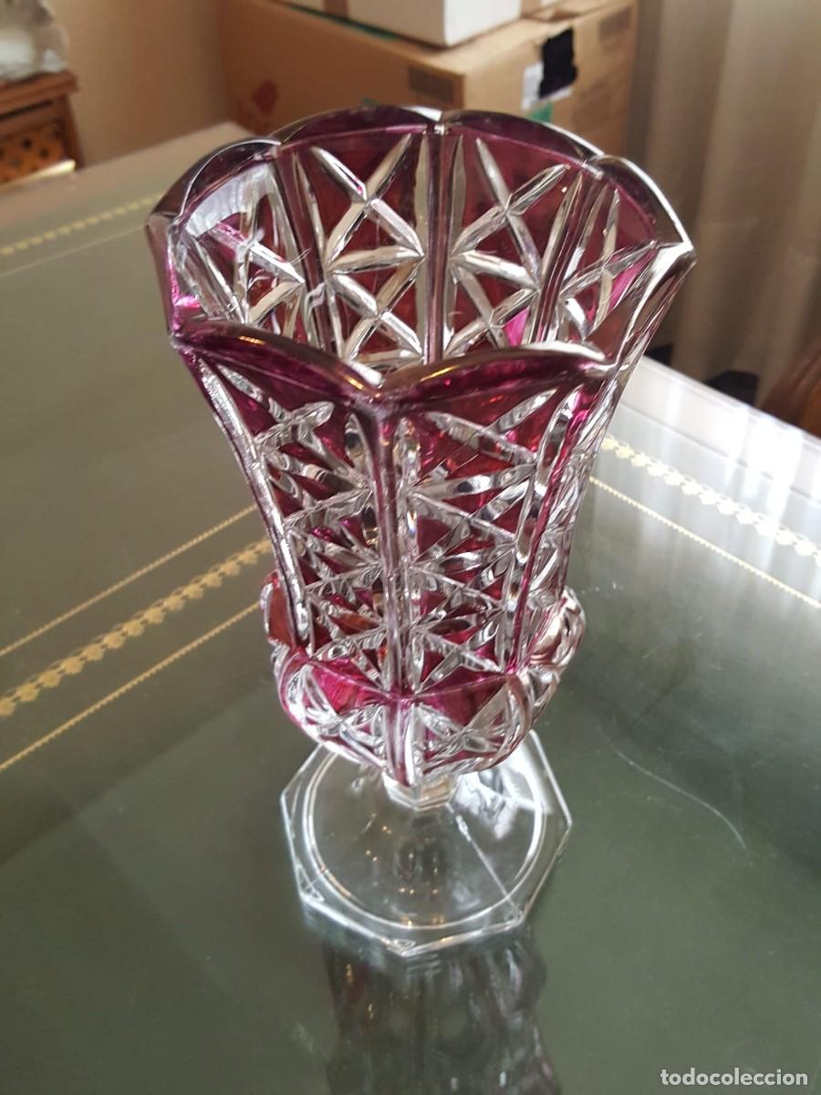 Antig&uuml;edades: Florero de cristal italiano - Foto 1