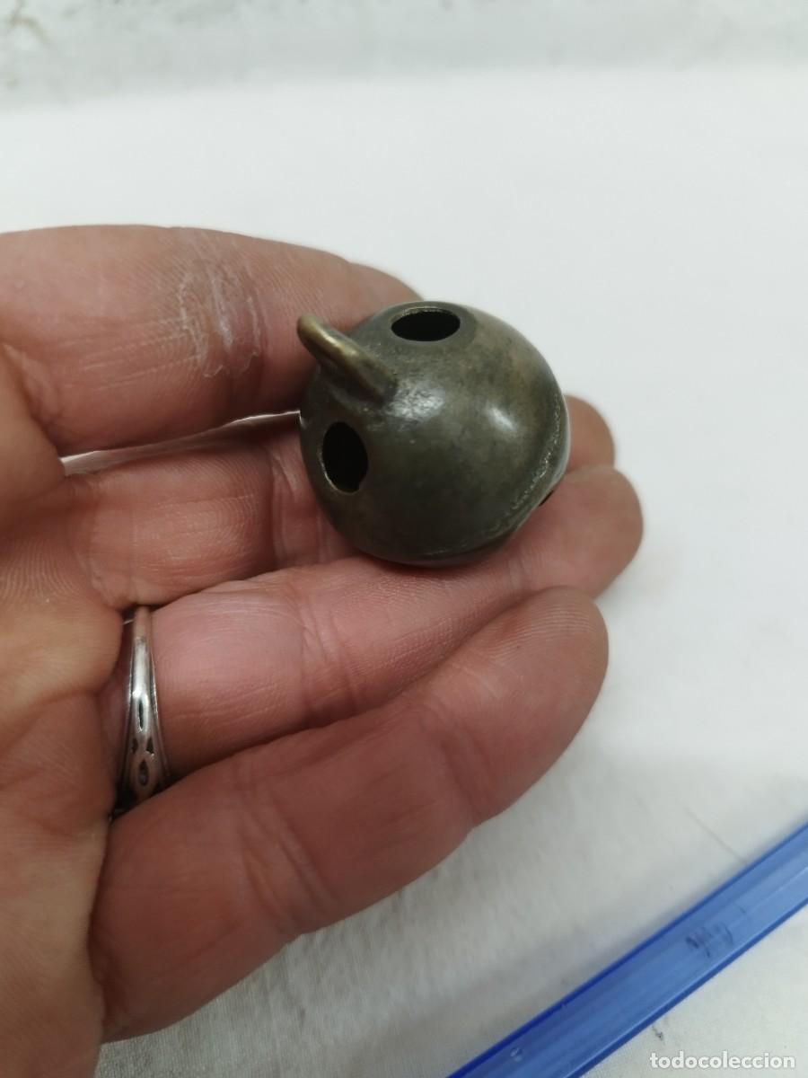 Antig&uuml;edades: Antiguo cascabel ,marcado N&deg;6 - Foto 4