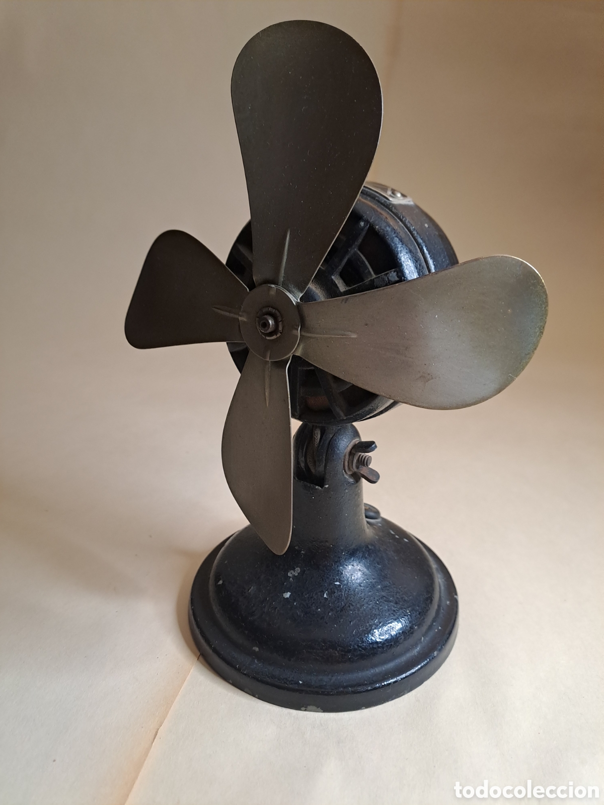 Antig&uuml;edades: Ventilador vintage de hierro - Foto 2