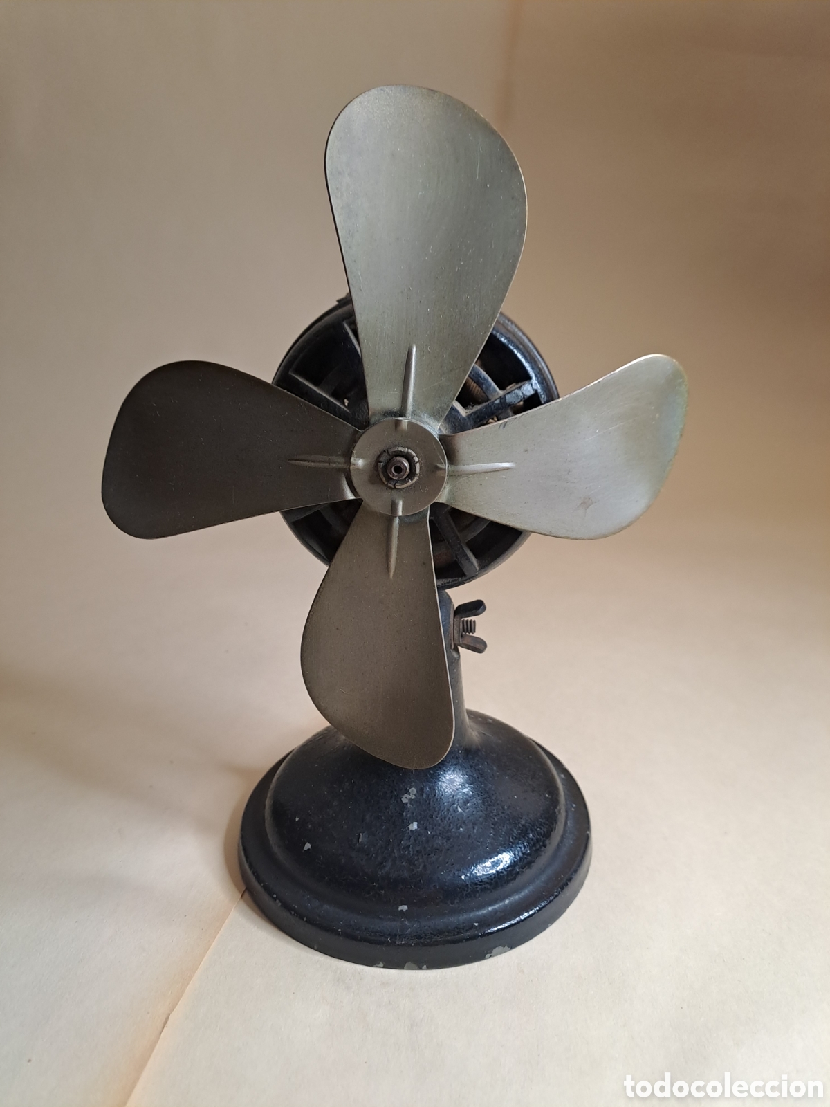 Antig&uuml;edades: Ventilador vintage de hierro - Foto 3