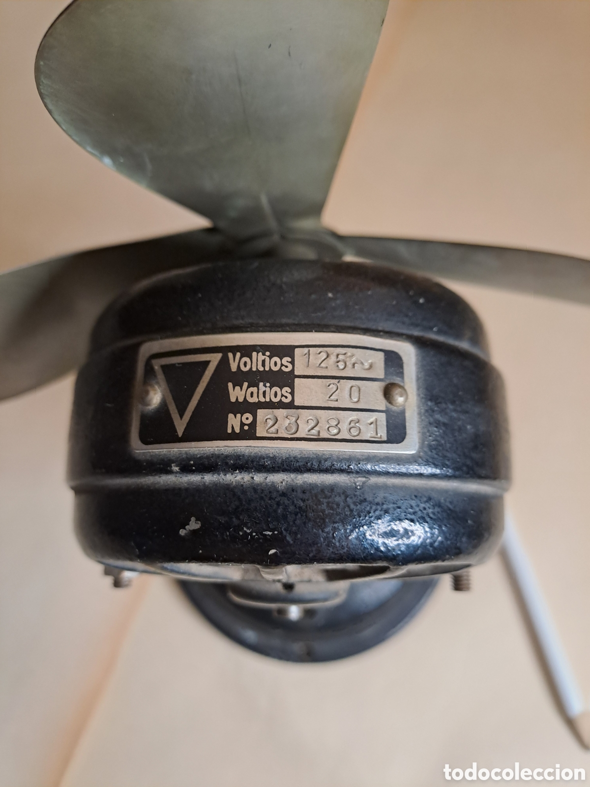 Antig&uuml;edades: Ventilador vintage de hierro - Foto 6
