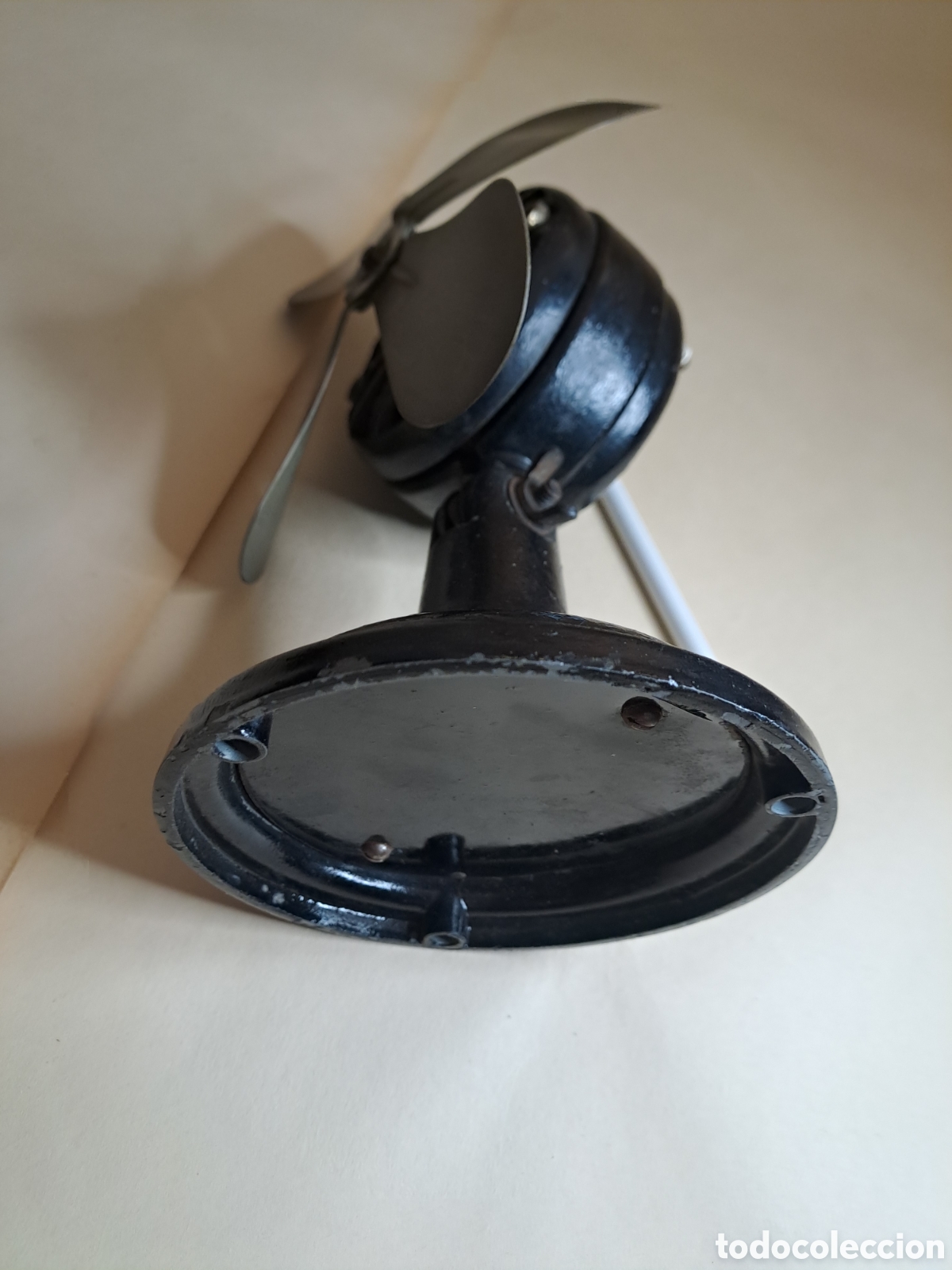Antig&uuml;edades: Ventilador vintage de hierro - Foto 7