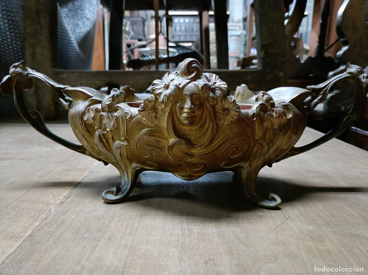 Antig&uuml;edades: Centro de mesa jardinera modernista - Foto 1