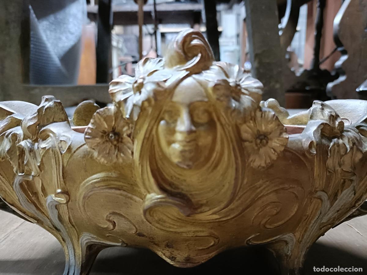 Antig&uuml;edades: Centro de mesa jardinera modernista - Foto 2