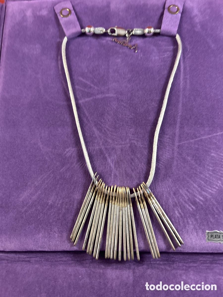 Antig&uuml;edades: COLLAR DE PLATA 925. MONTESINOS - Foto 2
