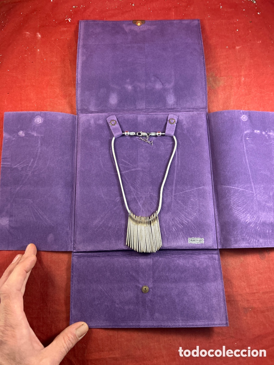 Antig&uuml;edades: COLLAR DE PLATA 925. MONTESINOS - Foto 1