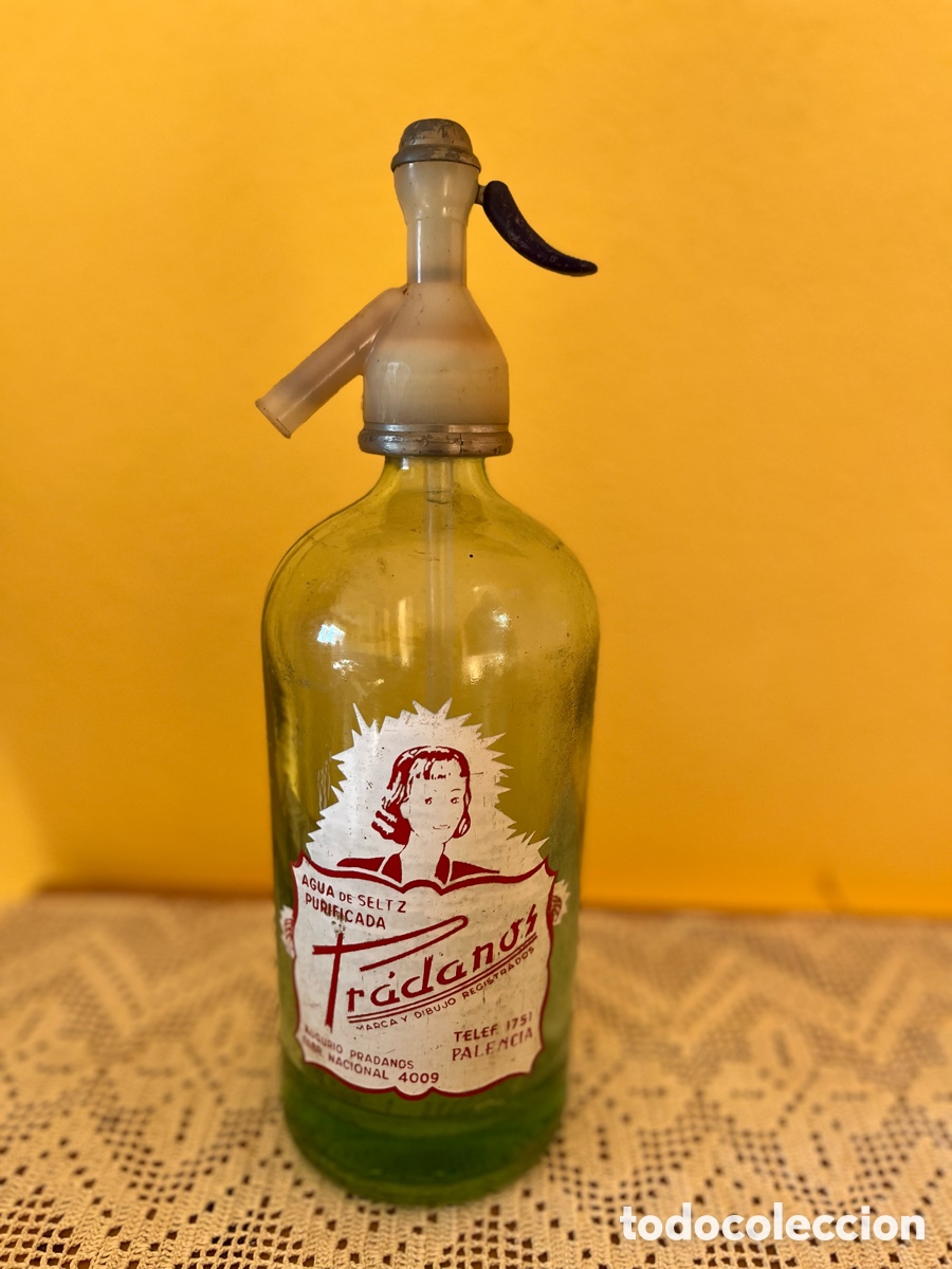 Antig&uuml;edades: Sif&oacute;n antiguo de soda - Foto 1