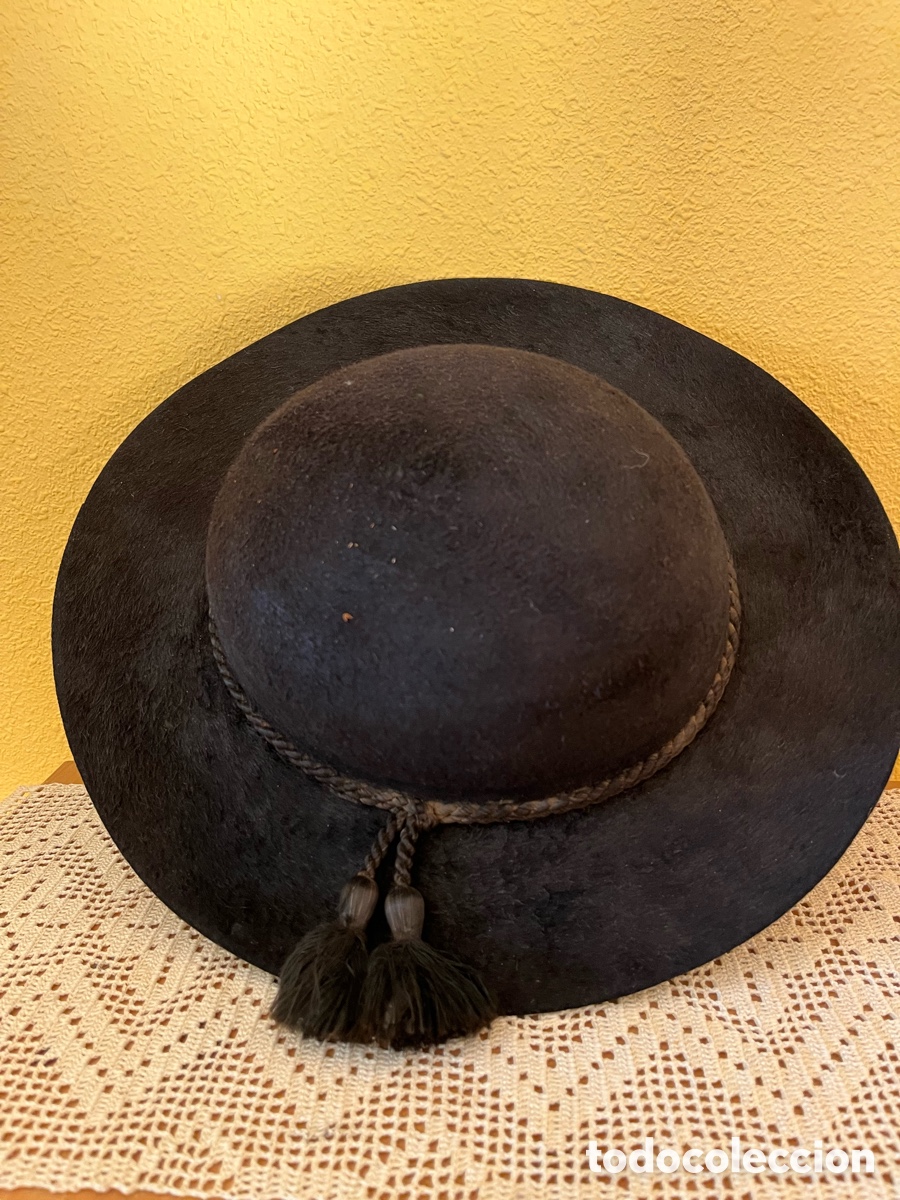 Antig&uuml;edades: Sombrero antiguo de cura - Foto 2