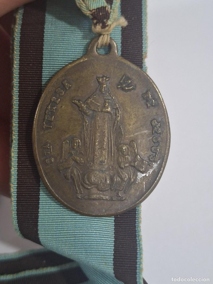 Antig&uuml;edades: Antigua medalla religiosa. . - Foto 2