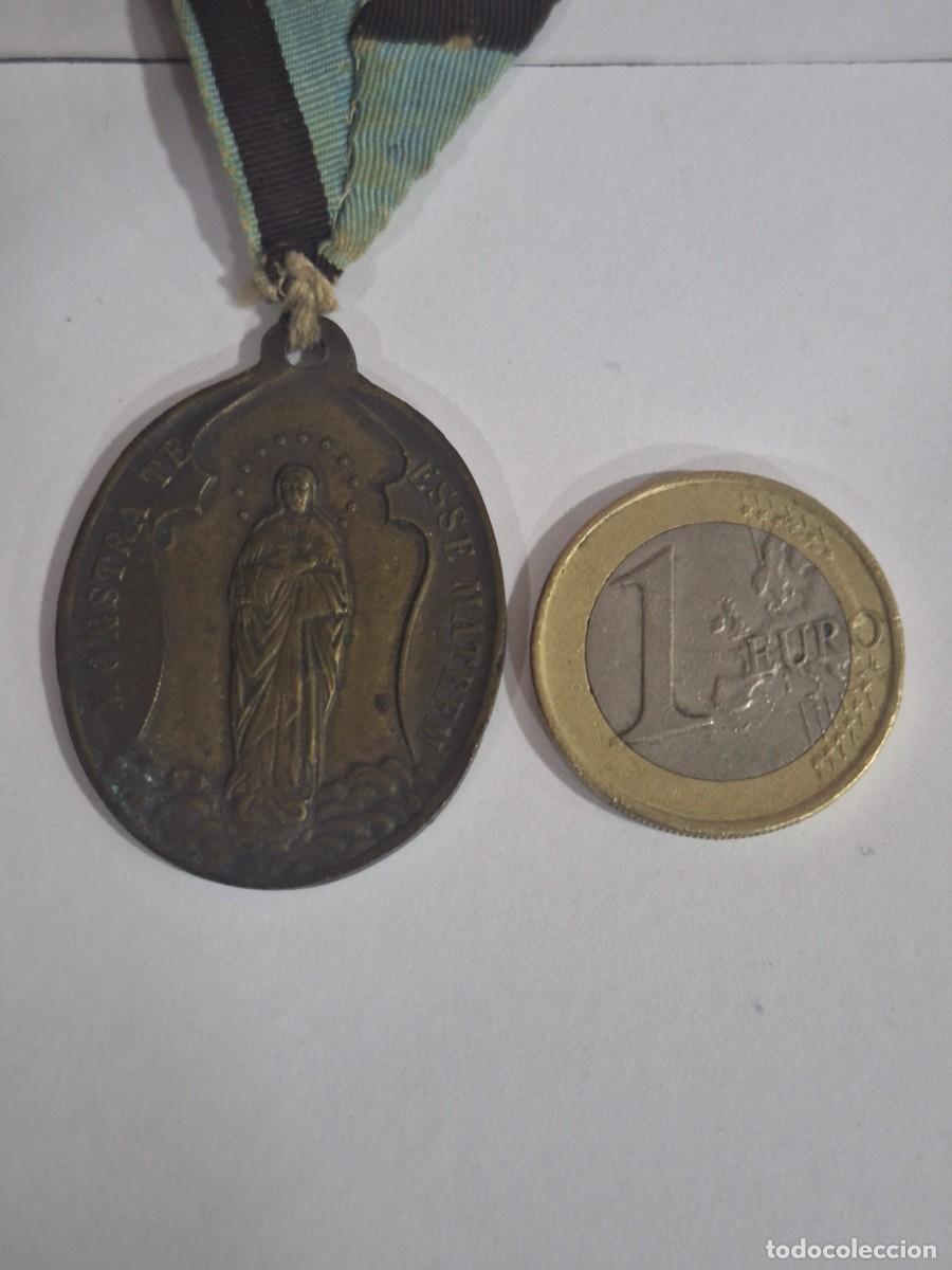 Antig&uuml;edades: Antigua medalla religiosa. . - Foto 5