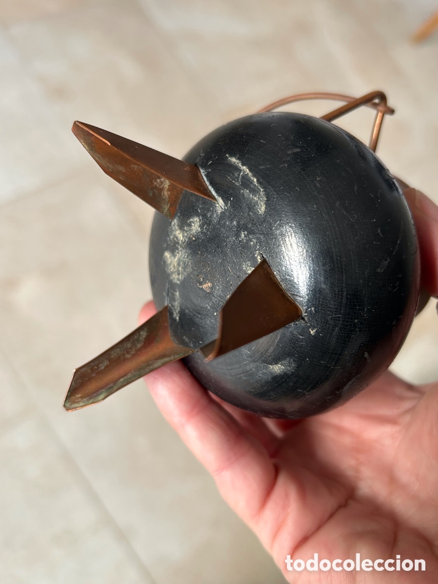 Antig&uuml;edades: Caldero tallado en madera - Foto 10
