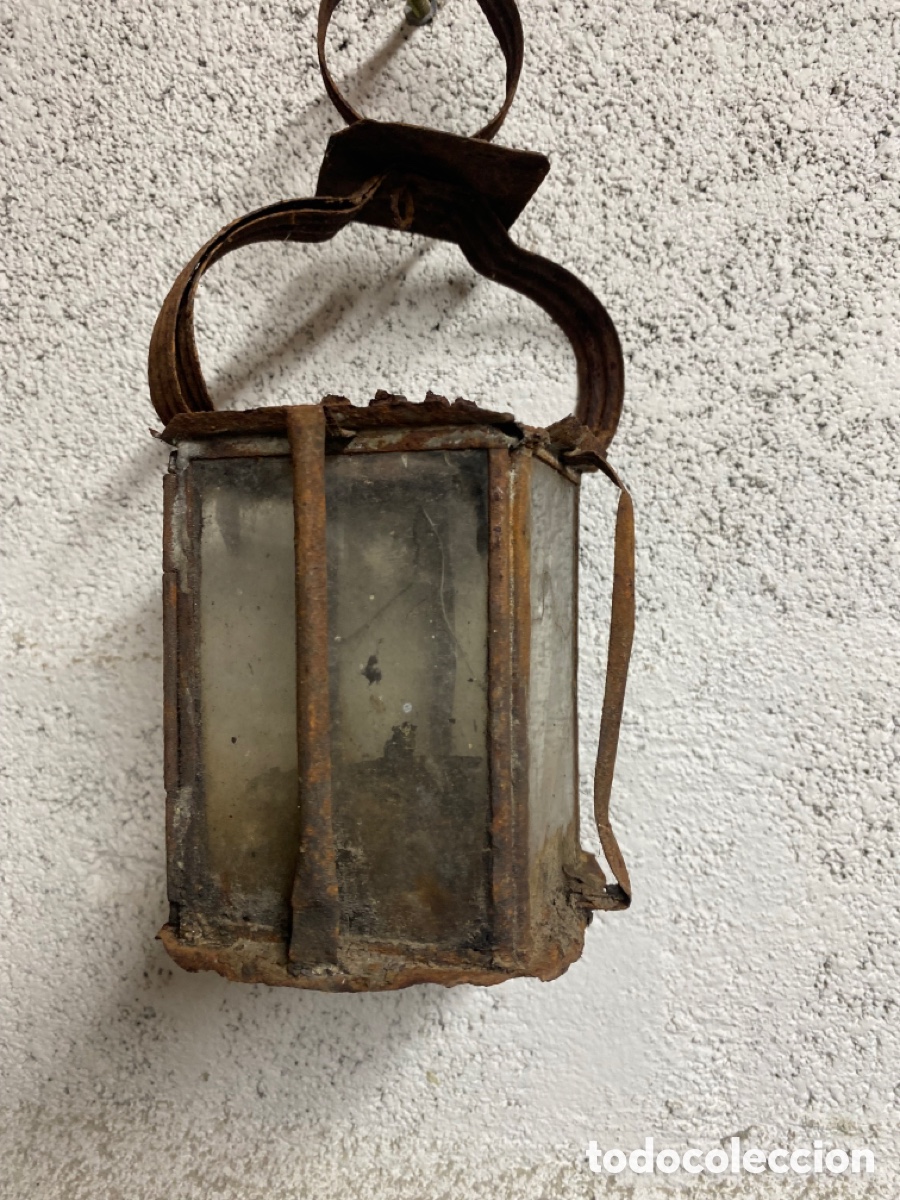 Antig&uuml;edades: Candil antiguo de vela - Foto 2