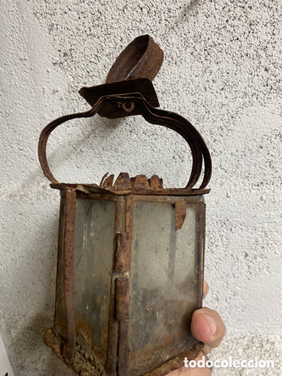Antig&uuml;edades: Candil antiguo de vela - Foto 6