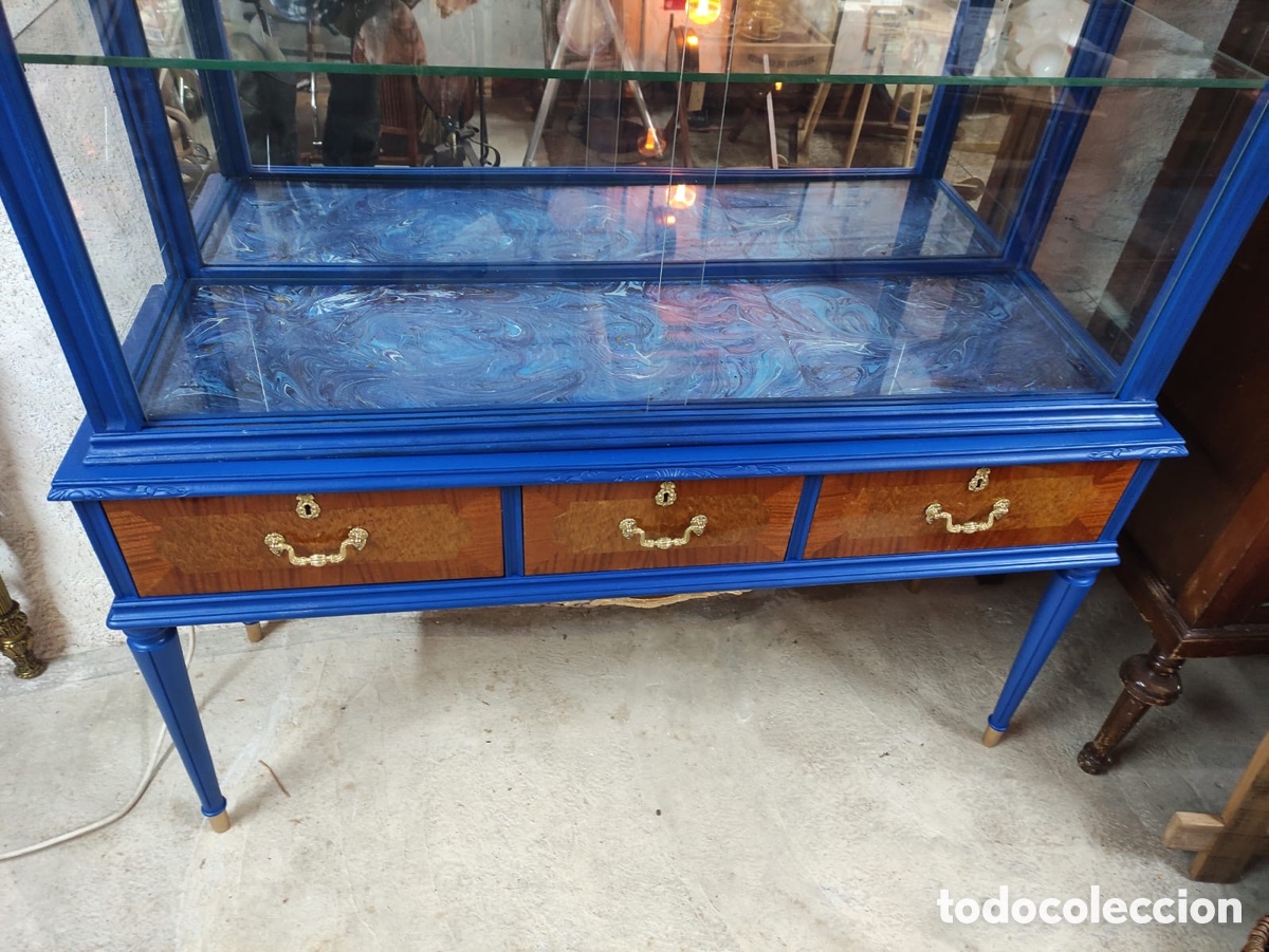 Antig&uuml;edades: Vitrina A&ntilde;os 60 Transformada - Foto 4