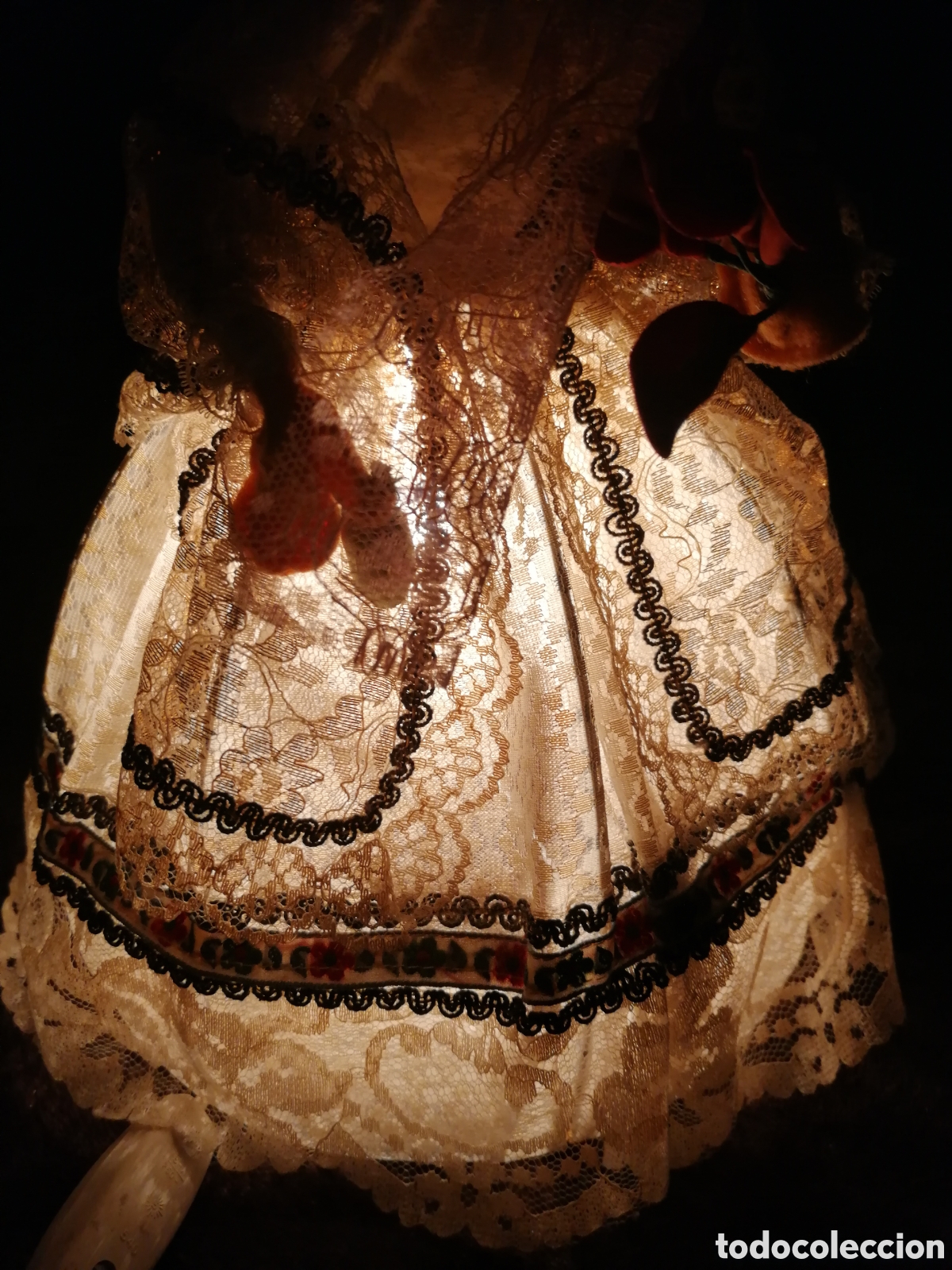 Antig&uuml;edades: L&aacute;mpara mu&ntilde;eca antigua - Foto 7