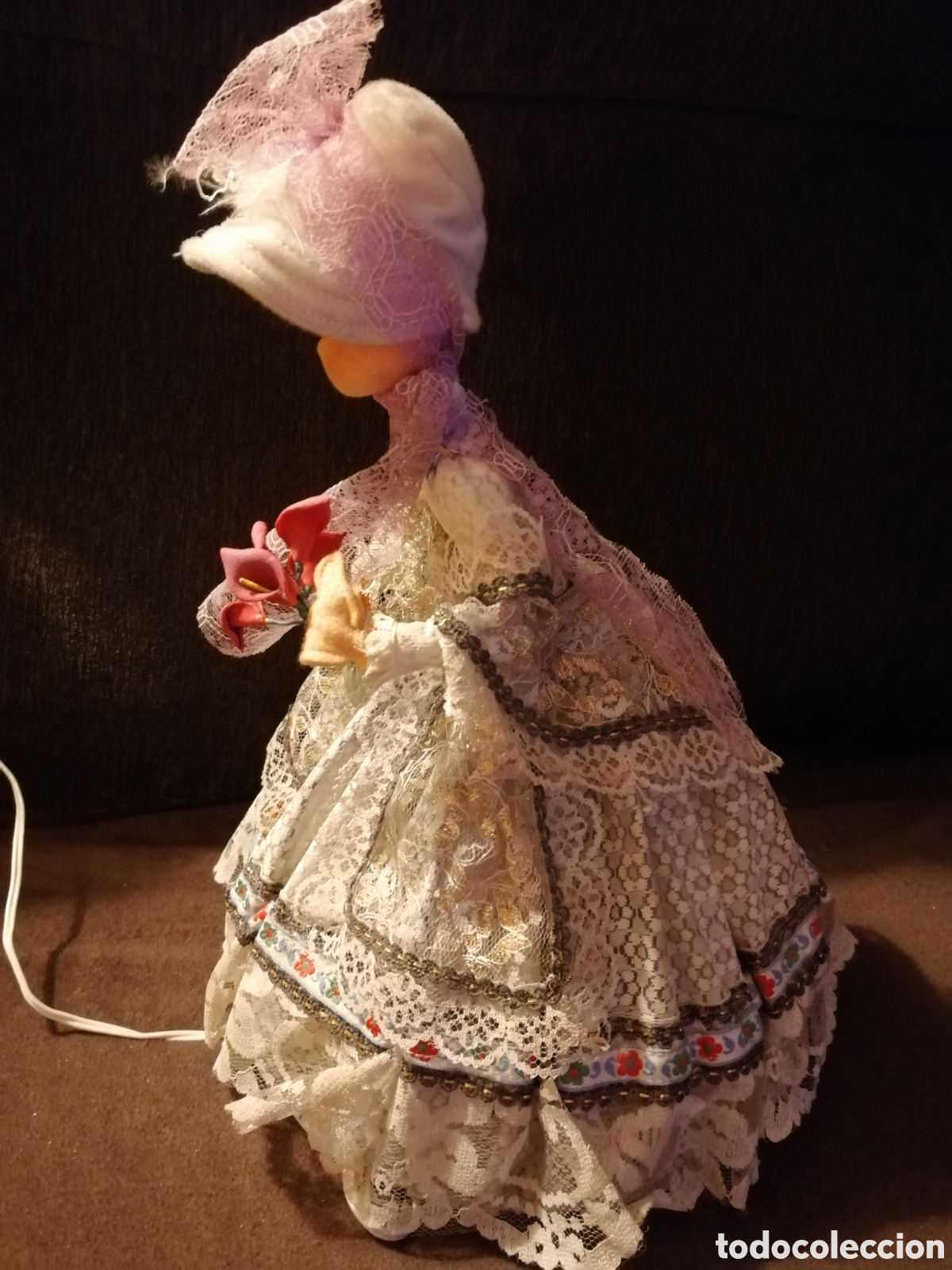 Antig&uuml;edades: L&aacute;mpara mu&ntilde;eca antigua - Foto 11
