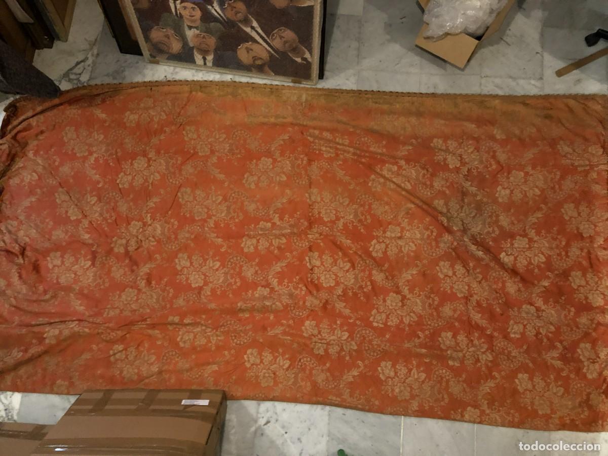 Antig&uuml;edades: 2 cortinas francesas s.xix - Foto 3