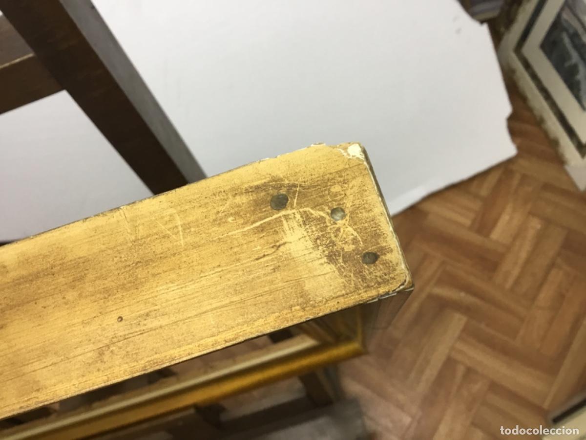Antig&uuml;edades: Marco oro antiguo filo blanco - Foto 8