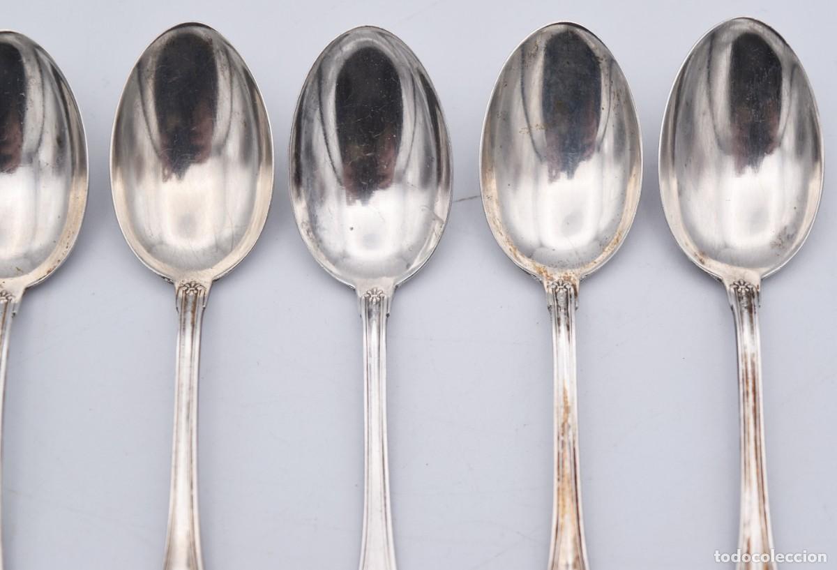 Antig&uuml;edades: Cucharillas de caf&eacute; de plata - Foto 9