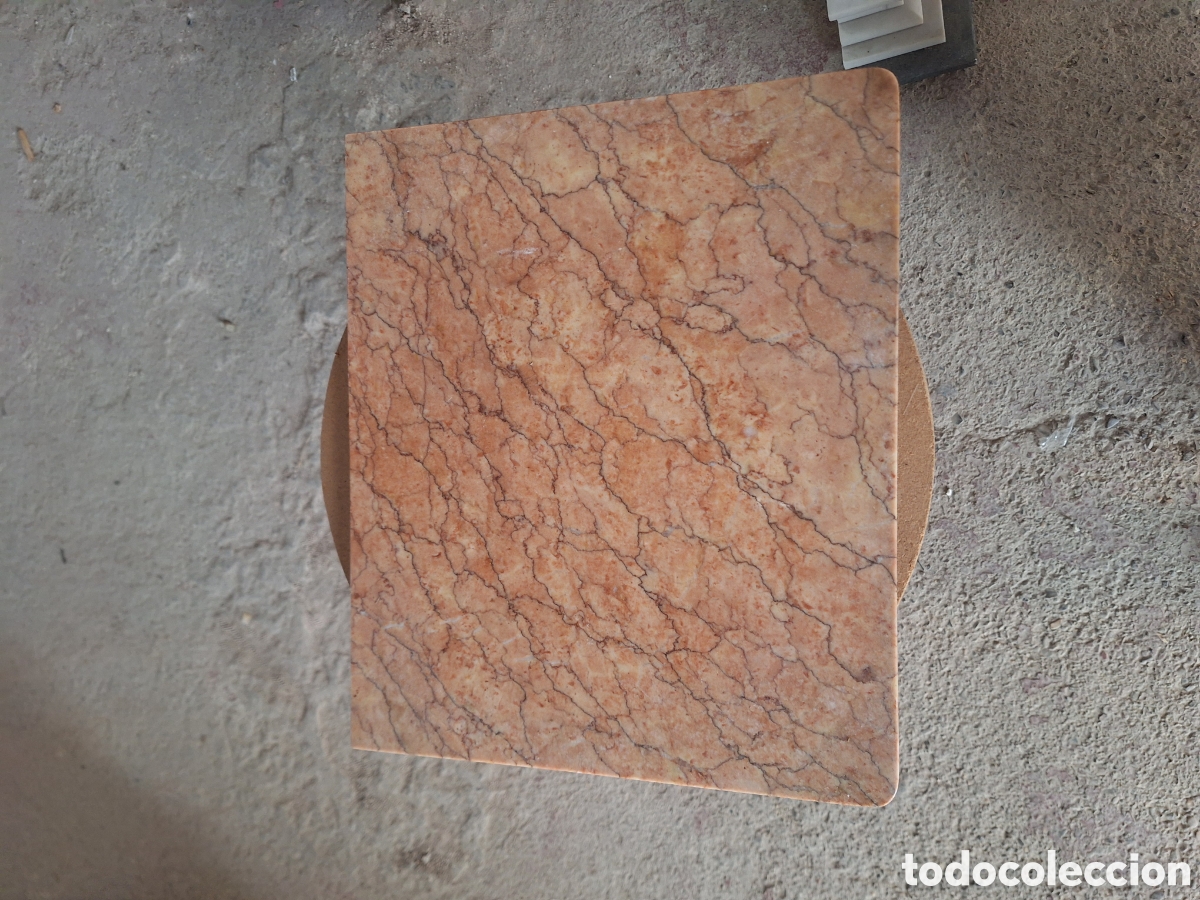 Antig&uuml;edades: Va a ser rectangular de m&aacute;rmol anaranjado - Foto 1