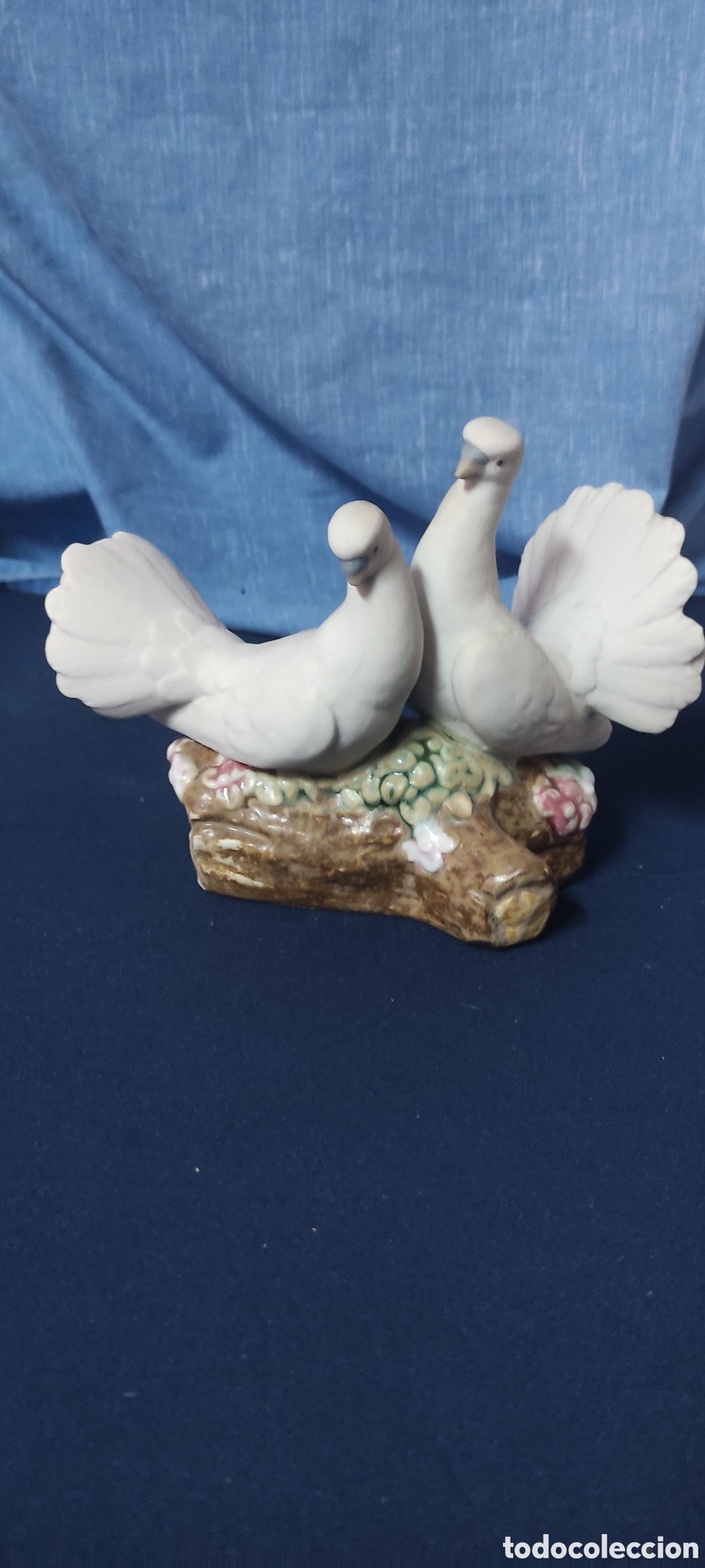 Antig&uuml;edades: Figura pareja de palomas - Foto 2