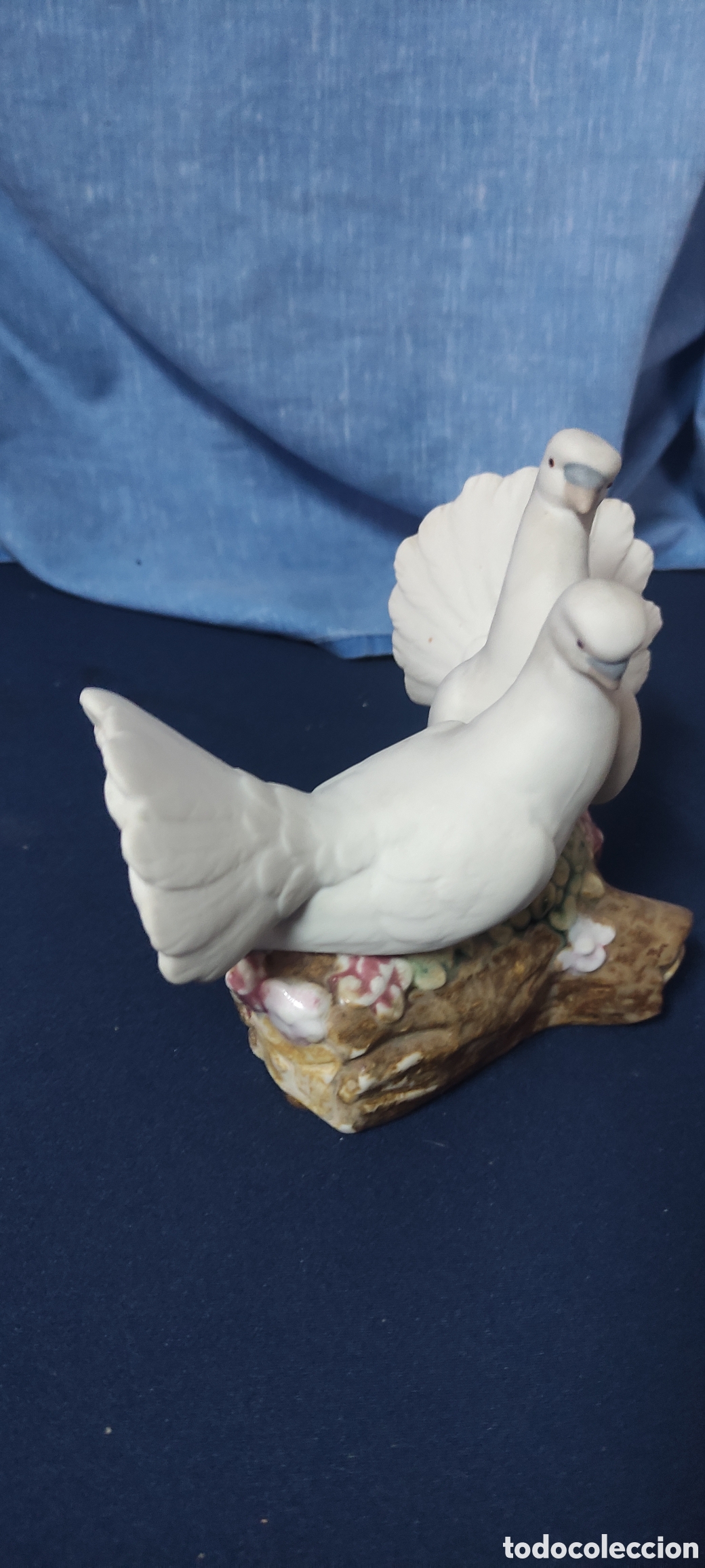 Antig&uuml;edades: Figura pareja de palomas - Foto 3