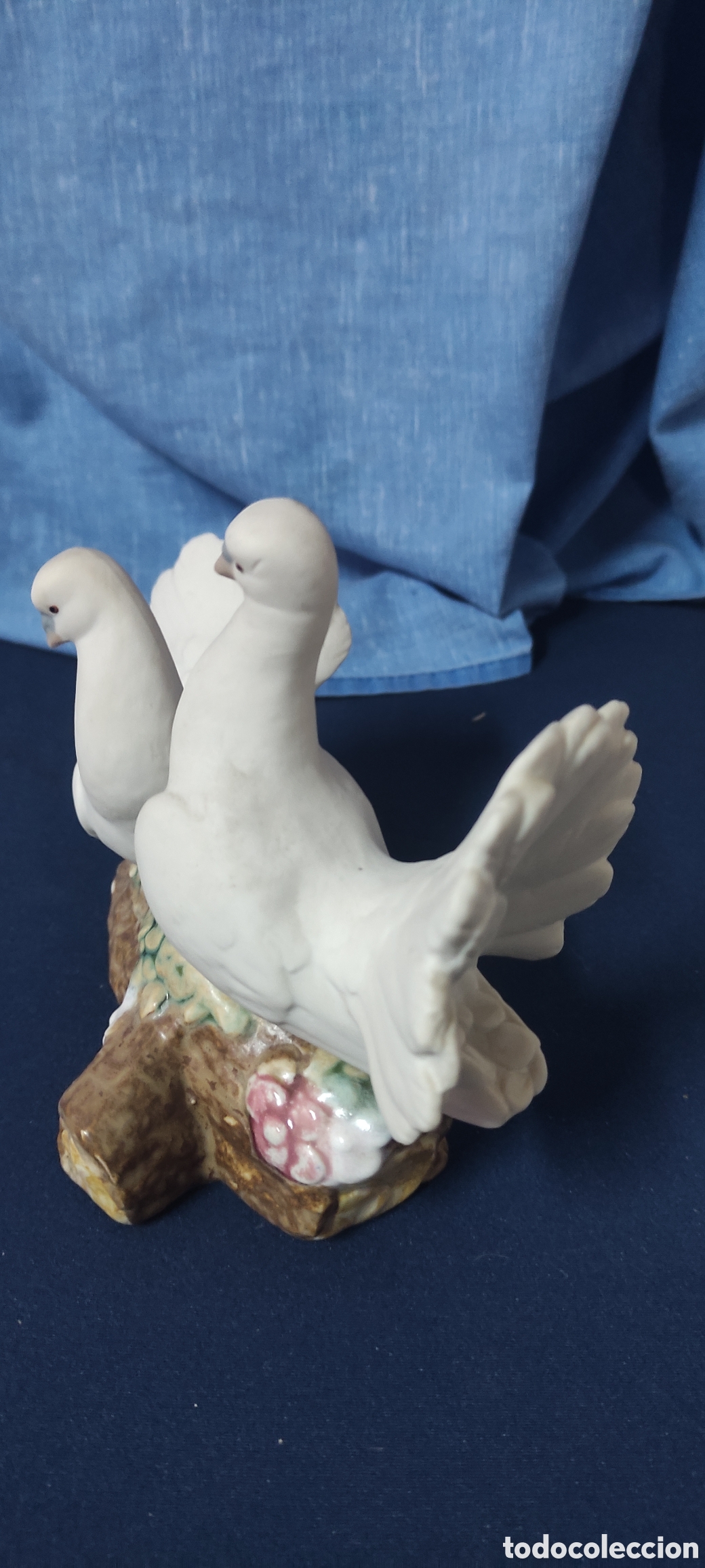 Antig&uuml;edades: Figura pareja de palomas - Foto 4