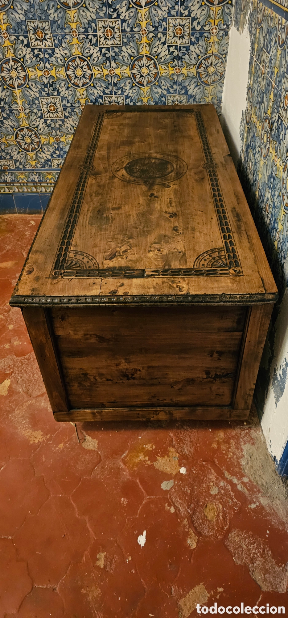 Antig&uuml;edades: Arc&oacute;n tallado 129x56x56 - Foto 4