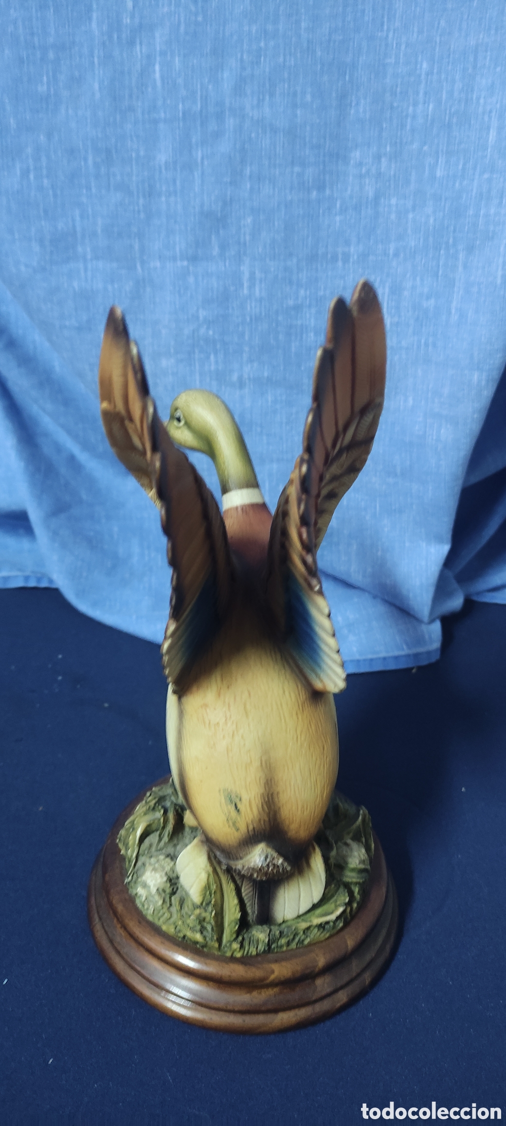Antig&uuml;edades: Figura de marmolina de pato - Foto 4