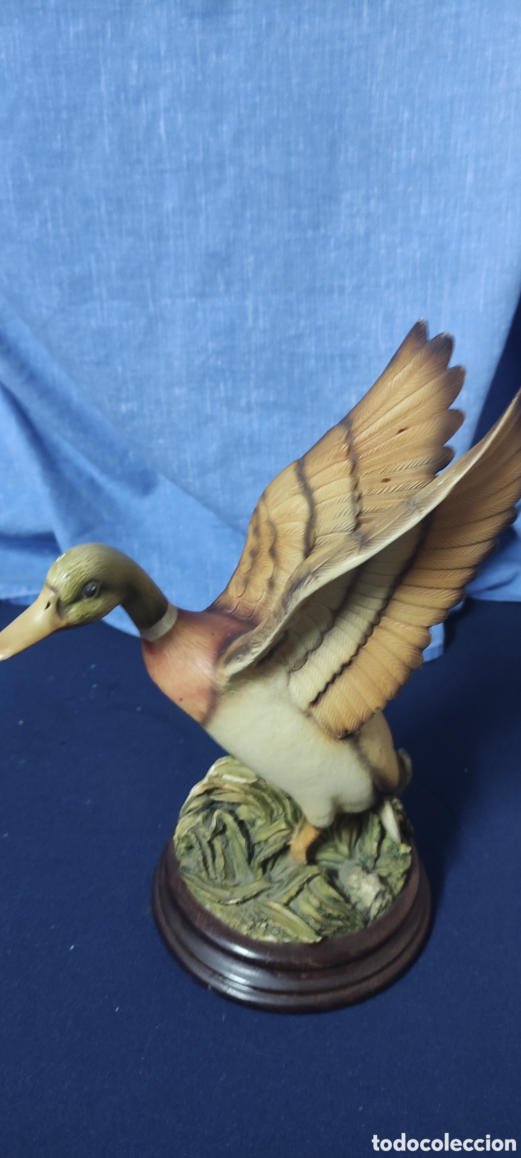 Antig&uuml;edades: Figura de marmolina de pato - Foto 5