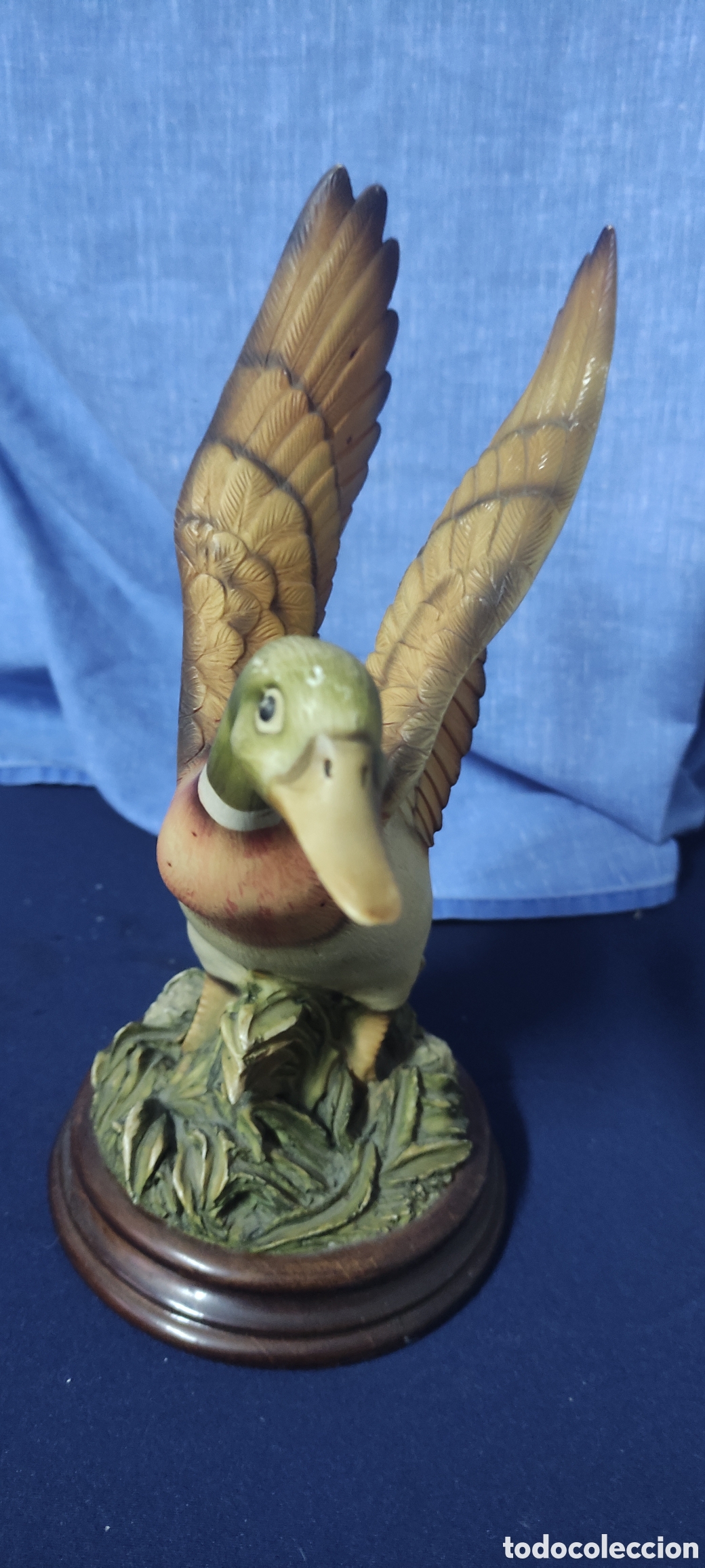 Antig&uuml;edades: Figura de marmolina de pato - Foto 7