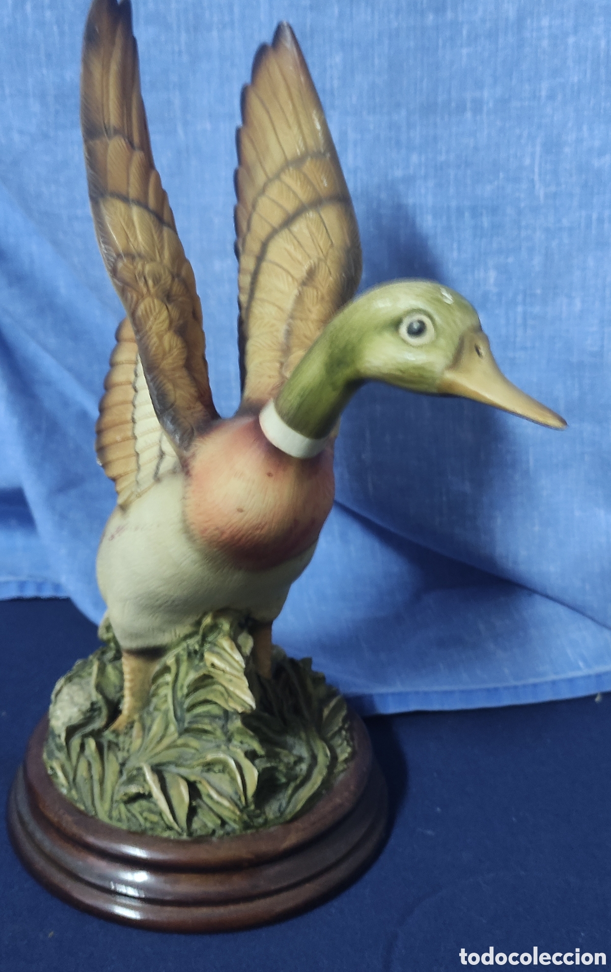 Antig&uuml;edades: Figura de marmolina de pato - Foto 1
