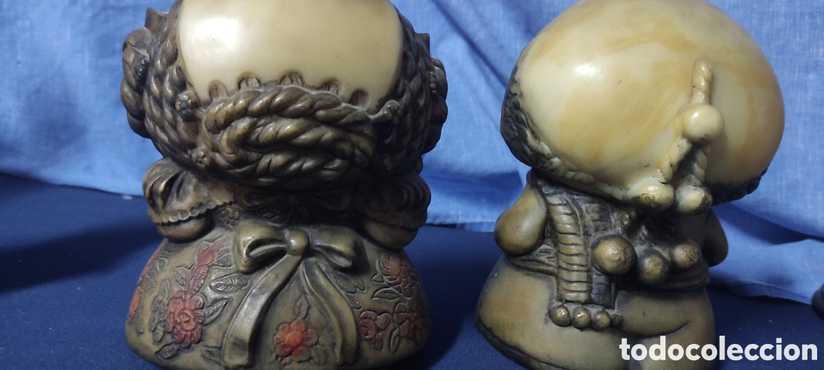 Antig&uuml;edades: Pareja de figuras falleras valencianas - Foto 6