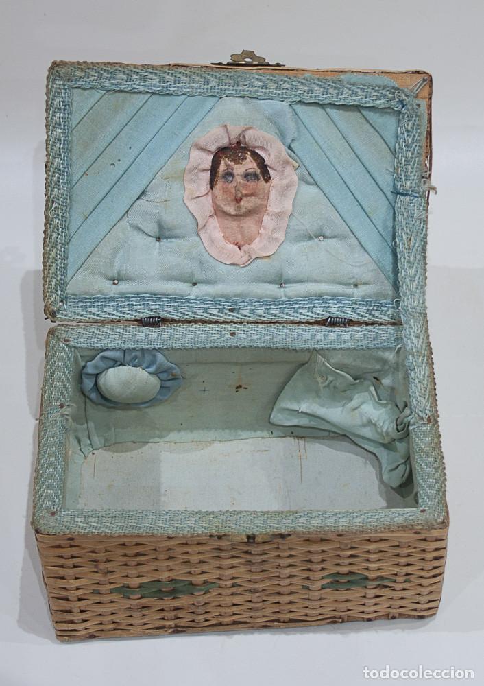 Antig&uuml;edades: LOTE DE CAJAS DE COSTURA. - Foto 2
