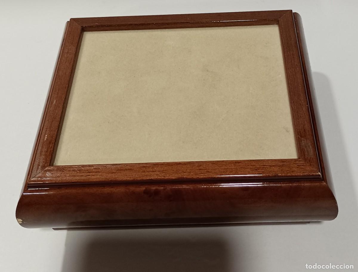 Antig&uuml;edades: CAJA JOYERO DE PLATA DE 925 Y MADERA - Foto 8