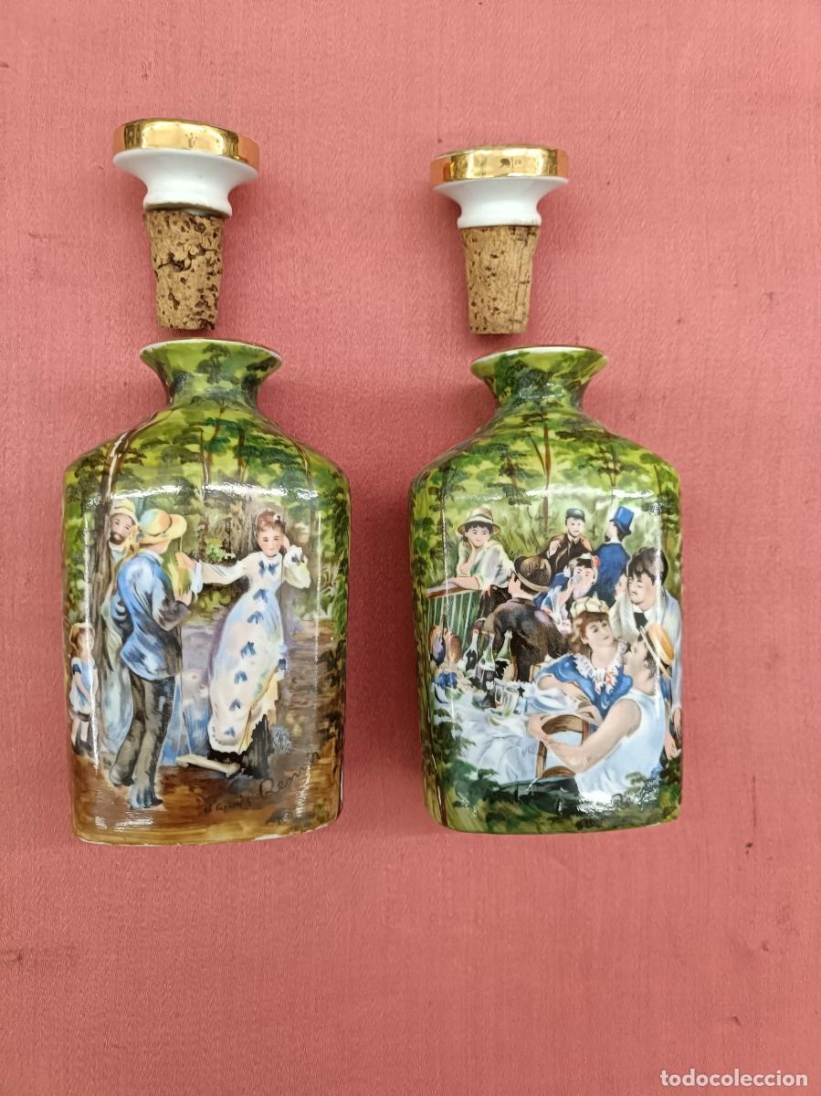Antig&uuml;edades: Pareja de botellas de porcelana - Foto 1