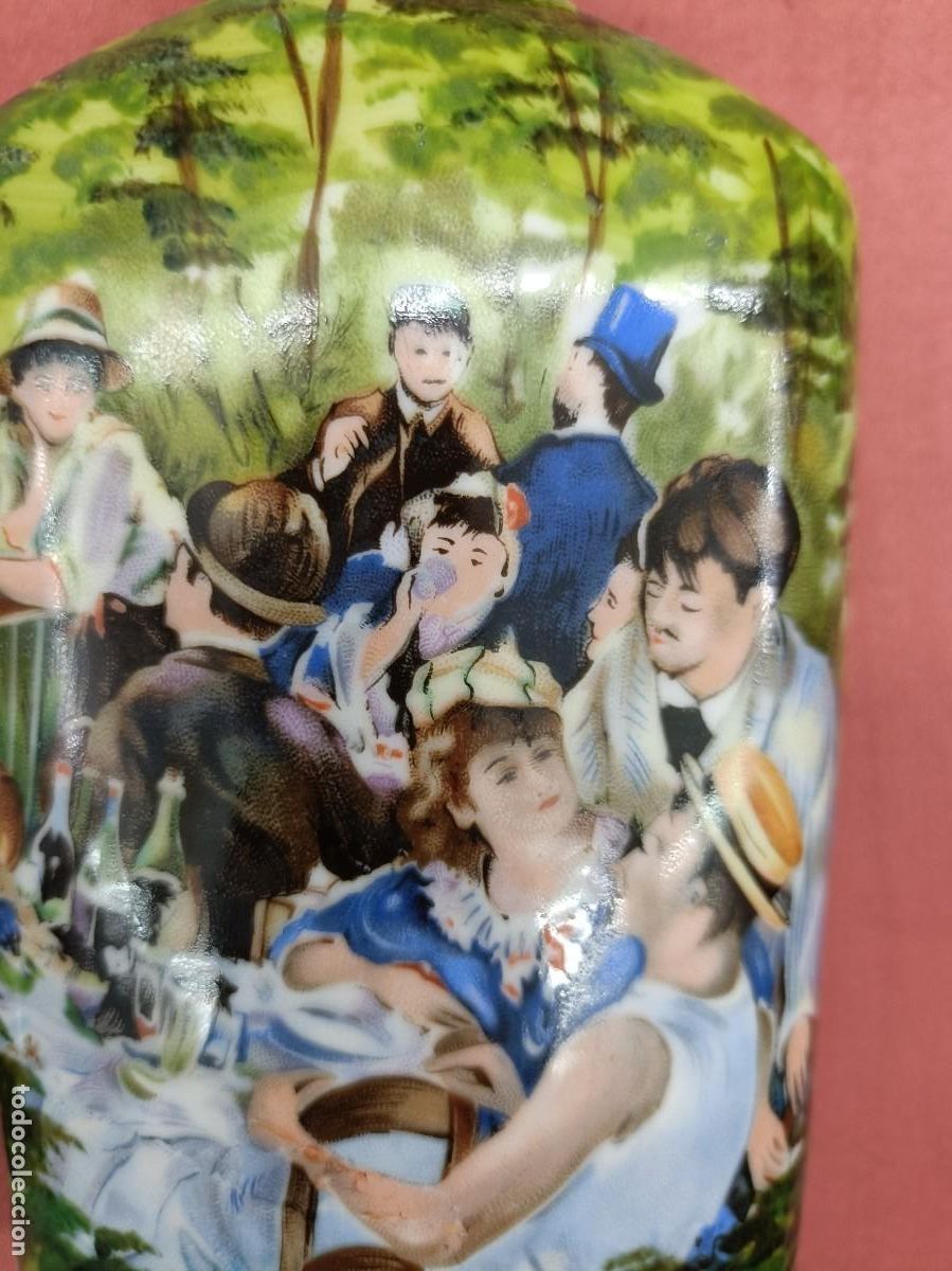 Antig&uuml;edades: Pareja de botellas de porcelana - Foto 10