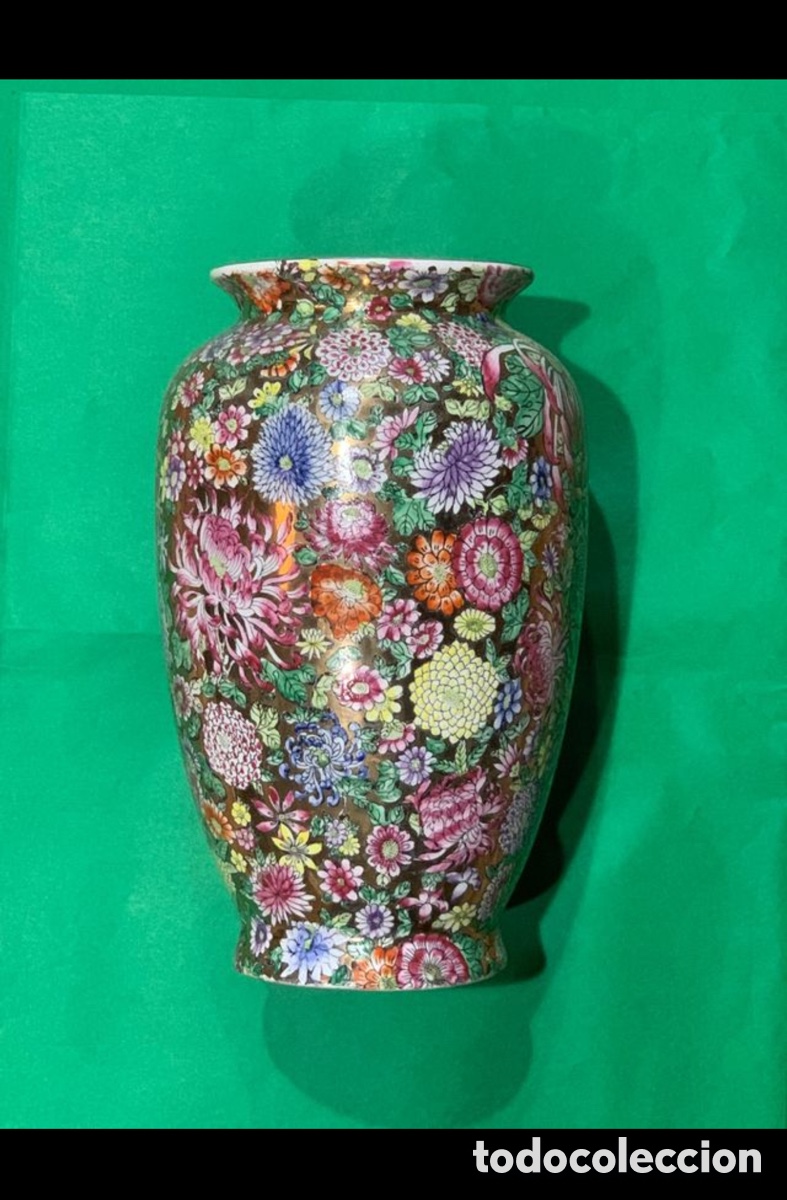 Antig&uuml;edades: Jarr&oacute;n de porcelana de Macao - Foto 2