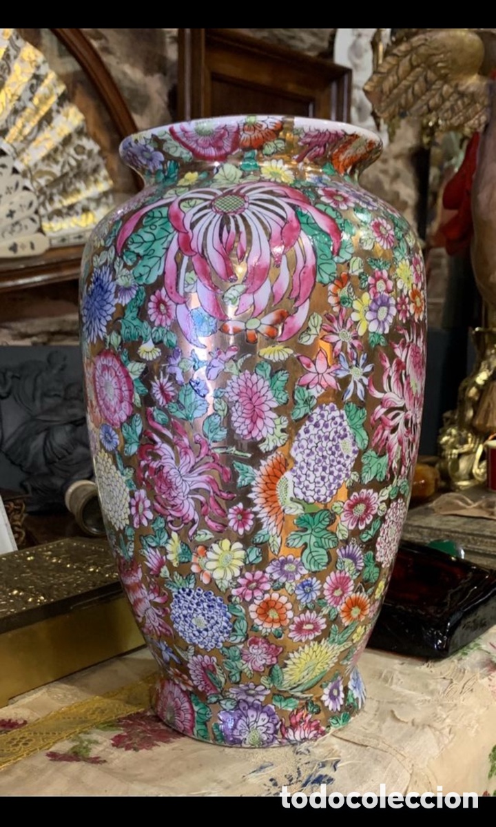 Antig&uuml;edades: Jarr&oacute;n de porcelana de Macao - Foto 1