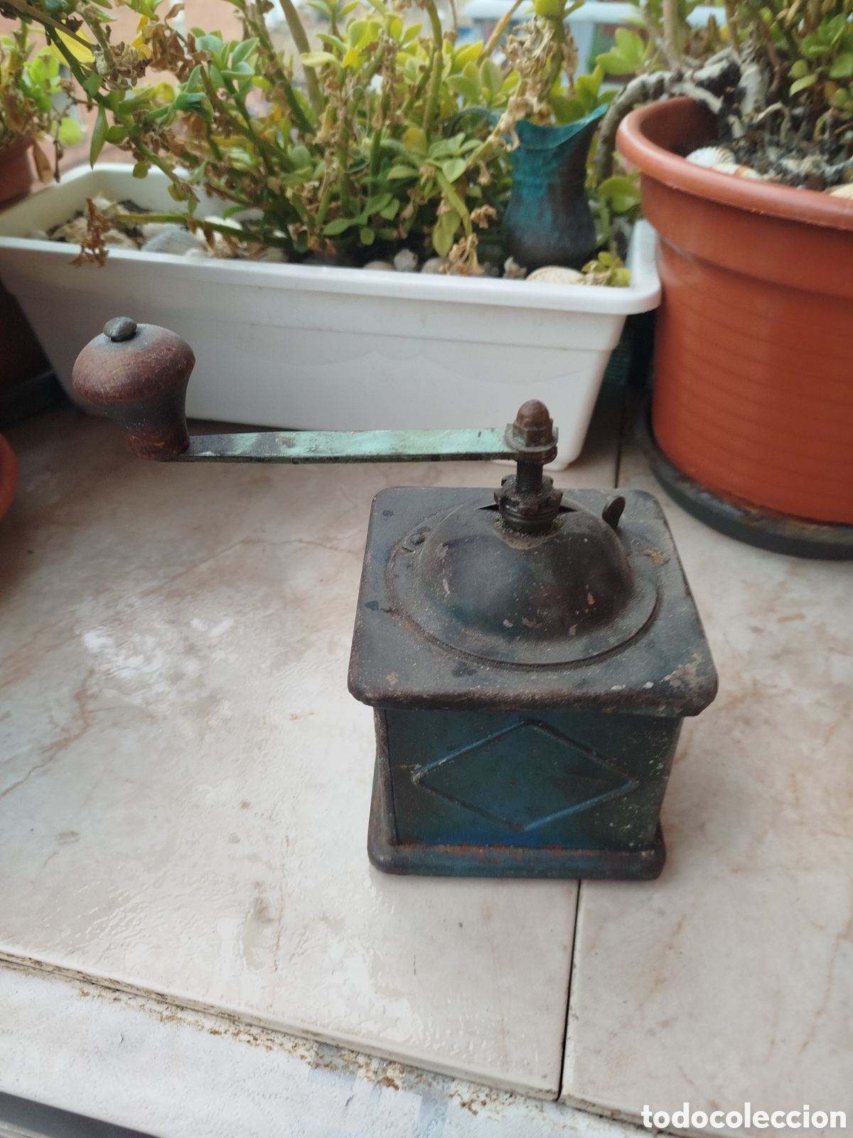 Antig&uuml;edades: Molinillo antiguo elma - Foto 3