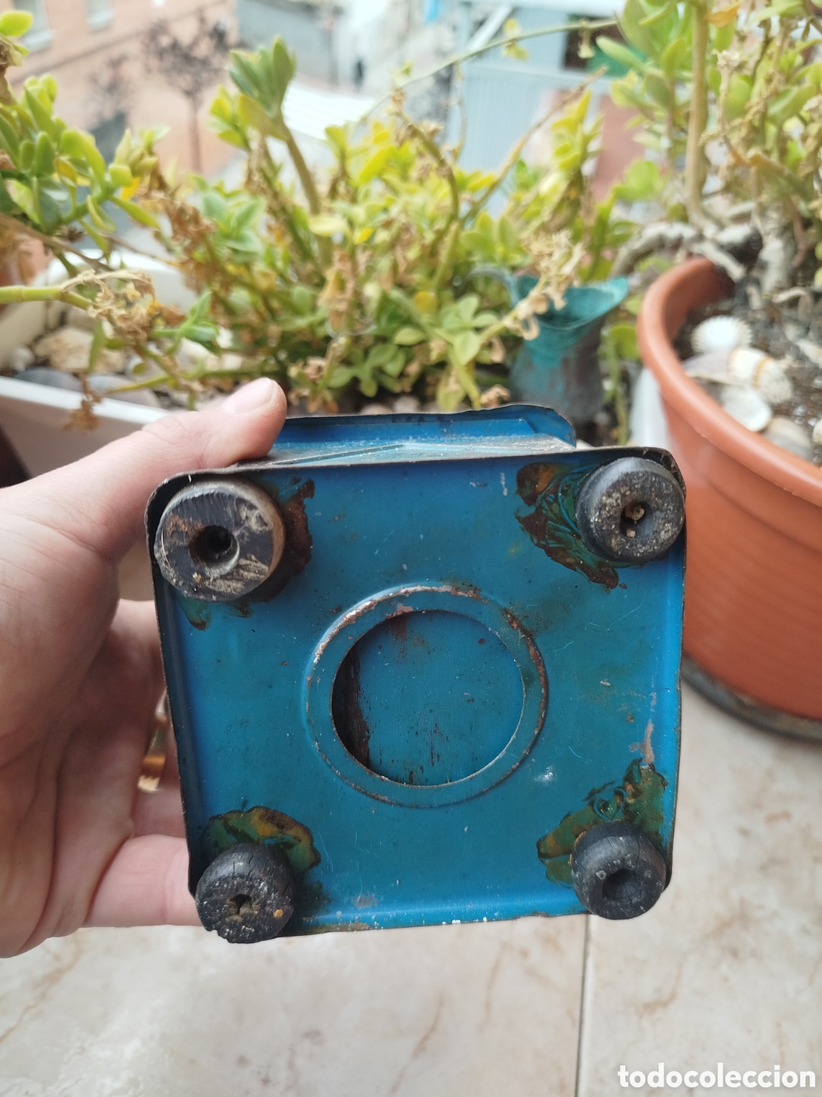 Antig&uuml;edades: Molinillo antiguo elma - Foto 4